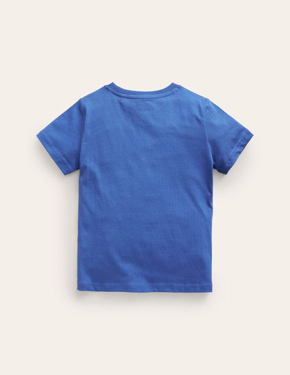 T-Shirt mit Insekten-Druck-Marineblau Insekten-2