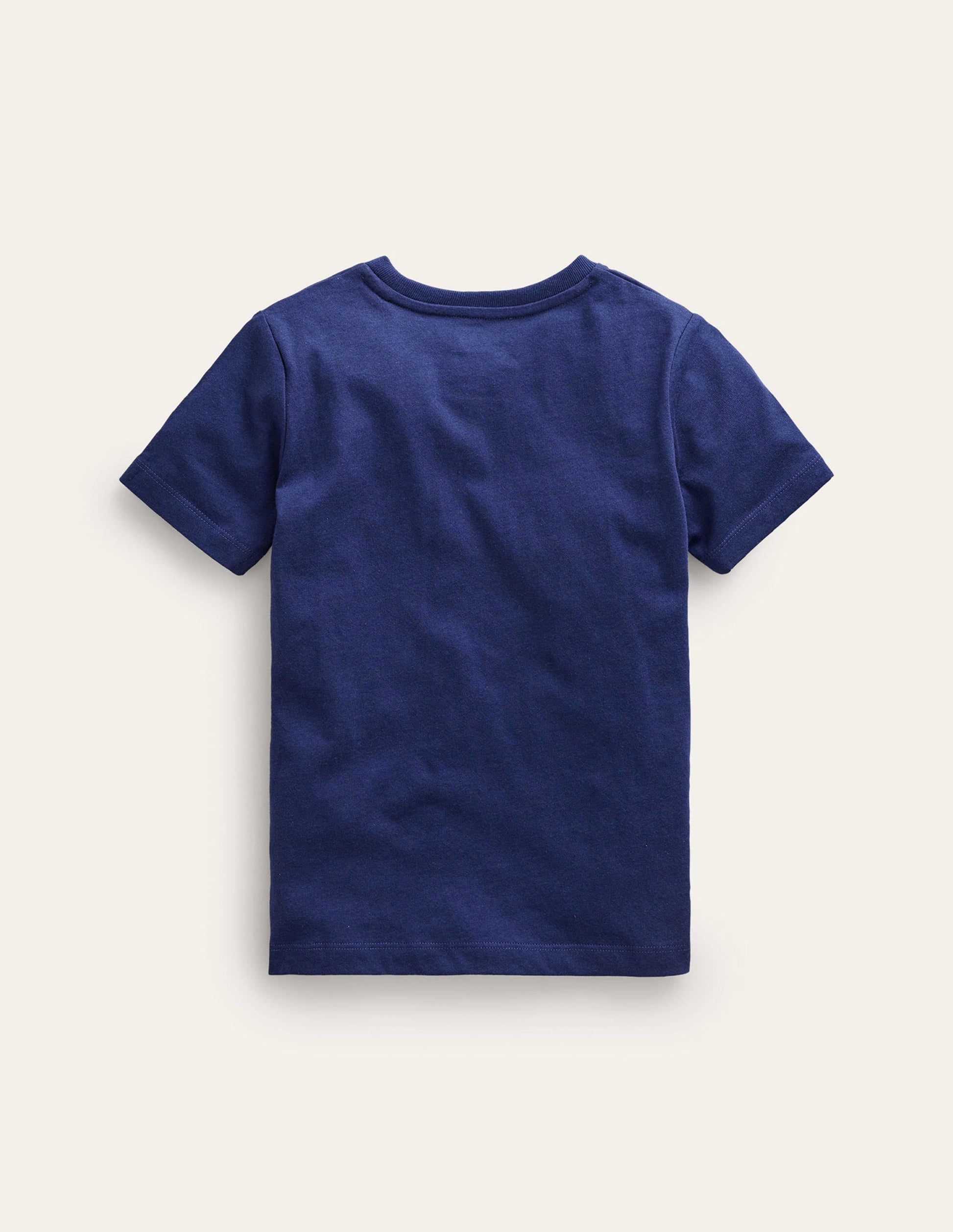 T-shirt phosphorescent-Méduse bleu marine universitaire-2
