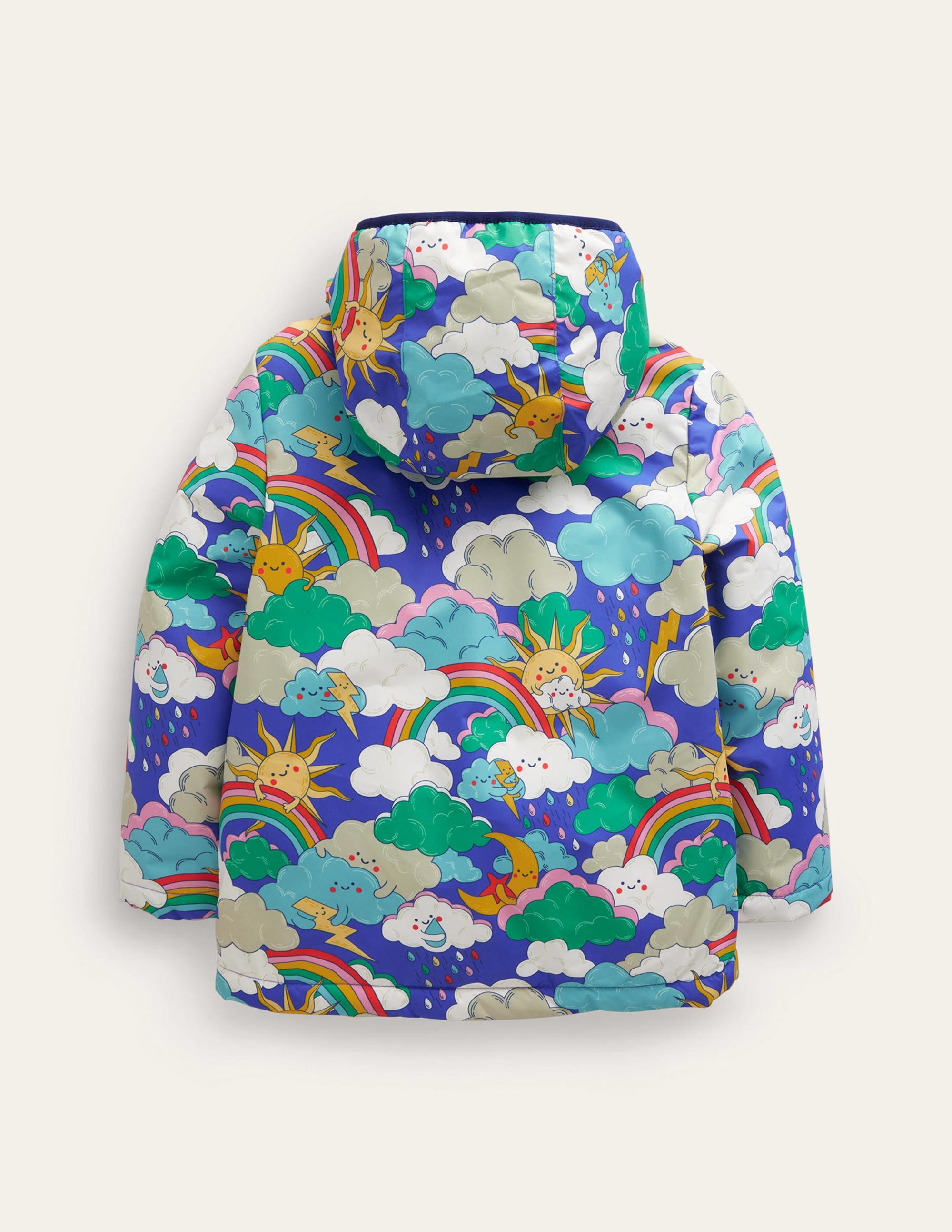 Anorak mit Jersey-Futter-Blaureiher Mega-Wetter - Image 2