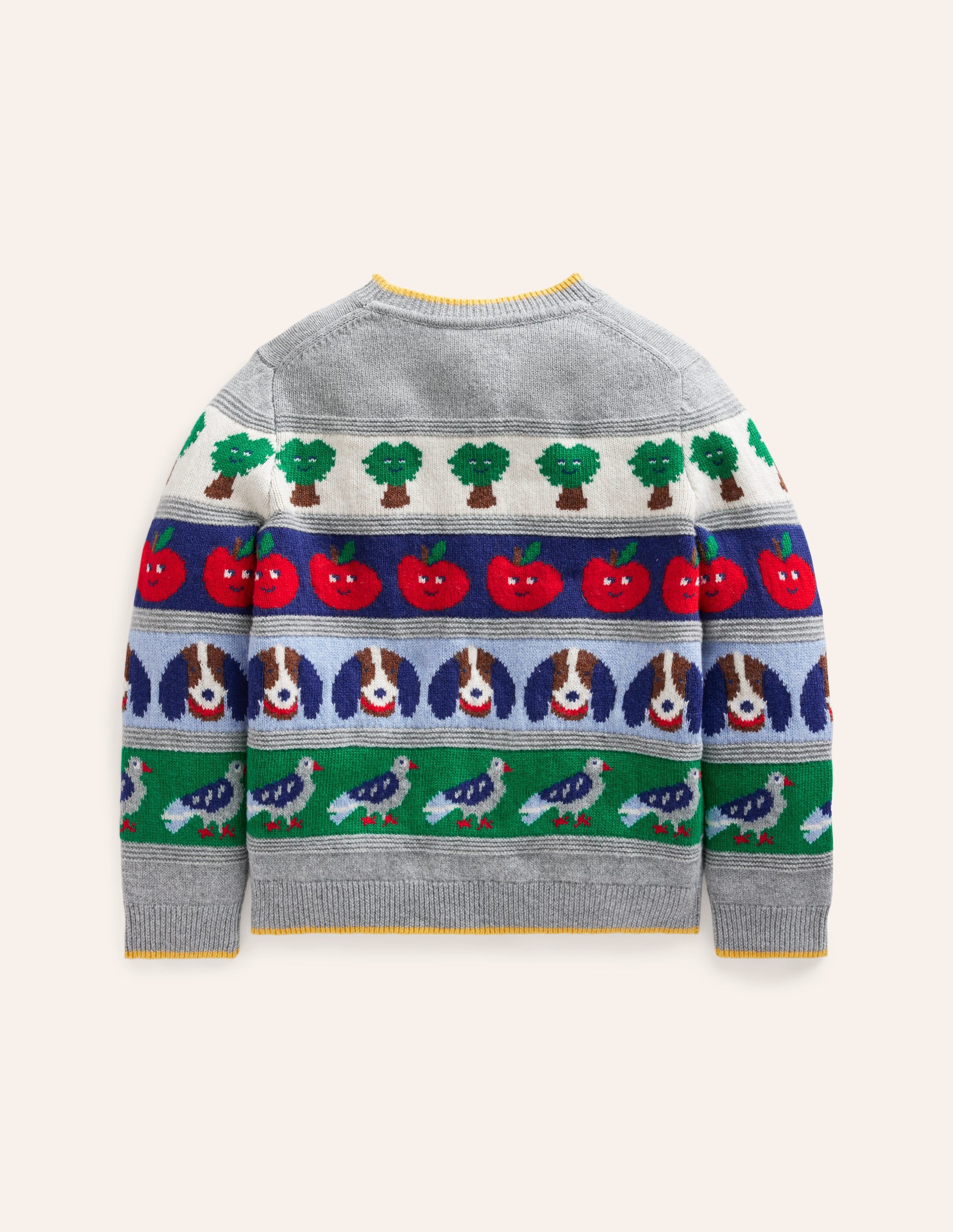 Fair-Isle-Pullover-Bunt mit Tieren - Image 3