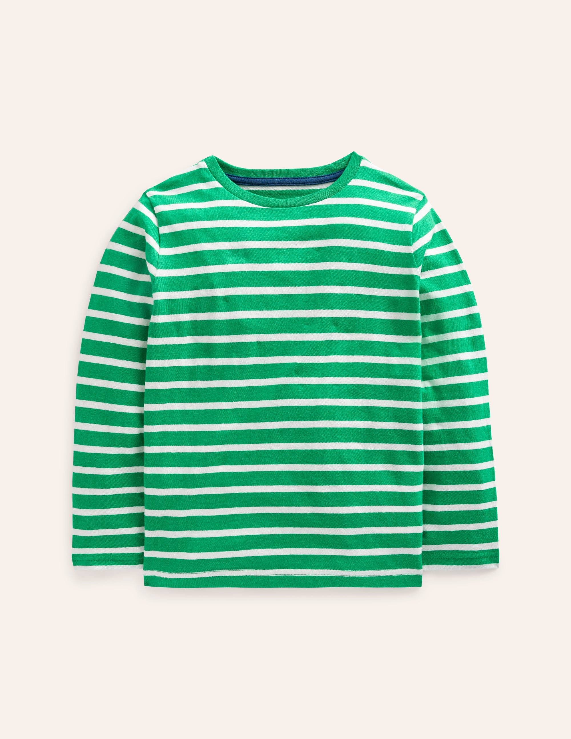 Marinière pour tous les jours-Vert Highland/Gris Chiné - Image 1