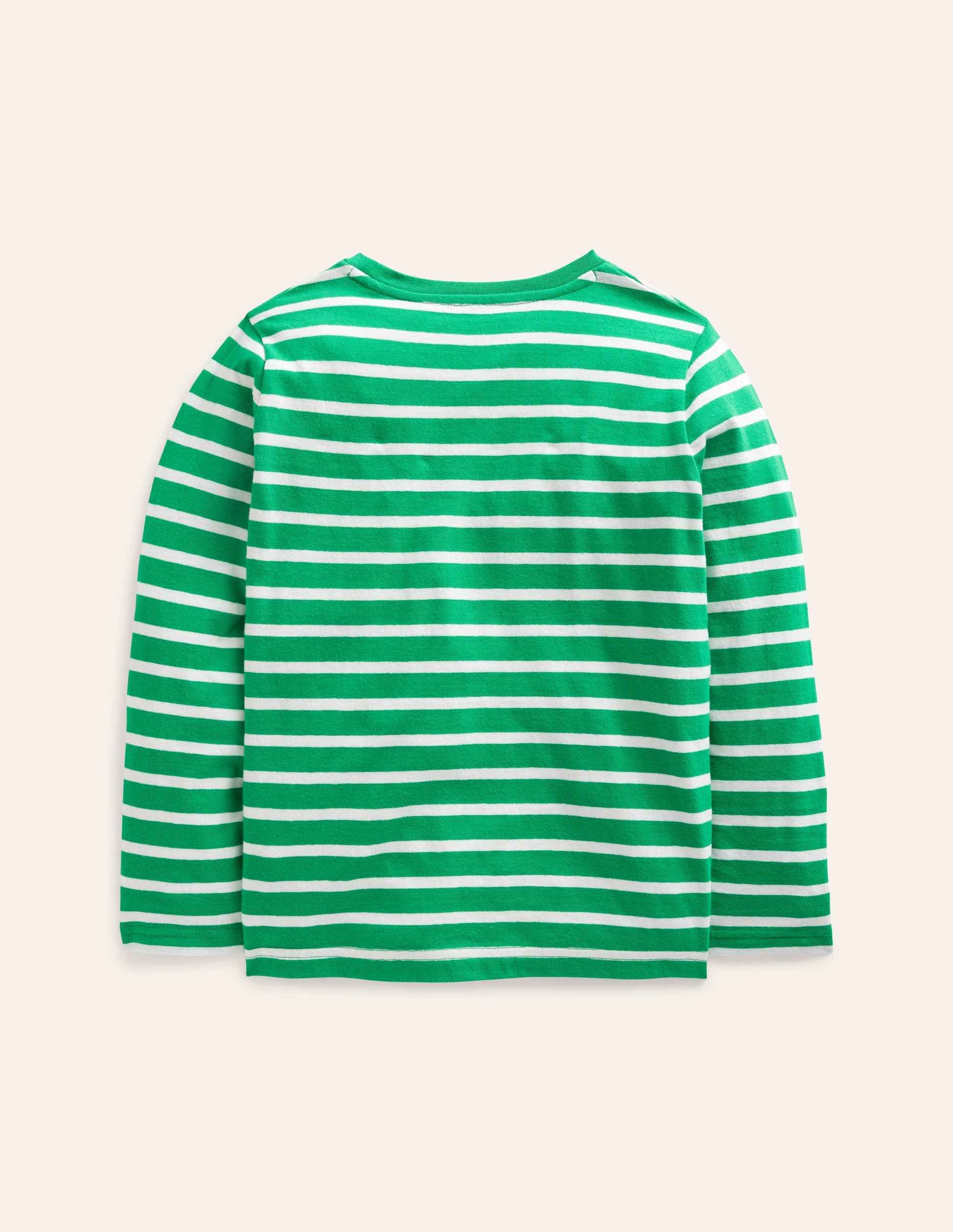 Marinière pour tous les jours-Vert Highland/Gris Chiné-2