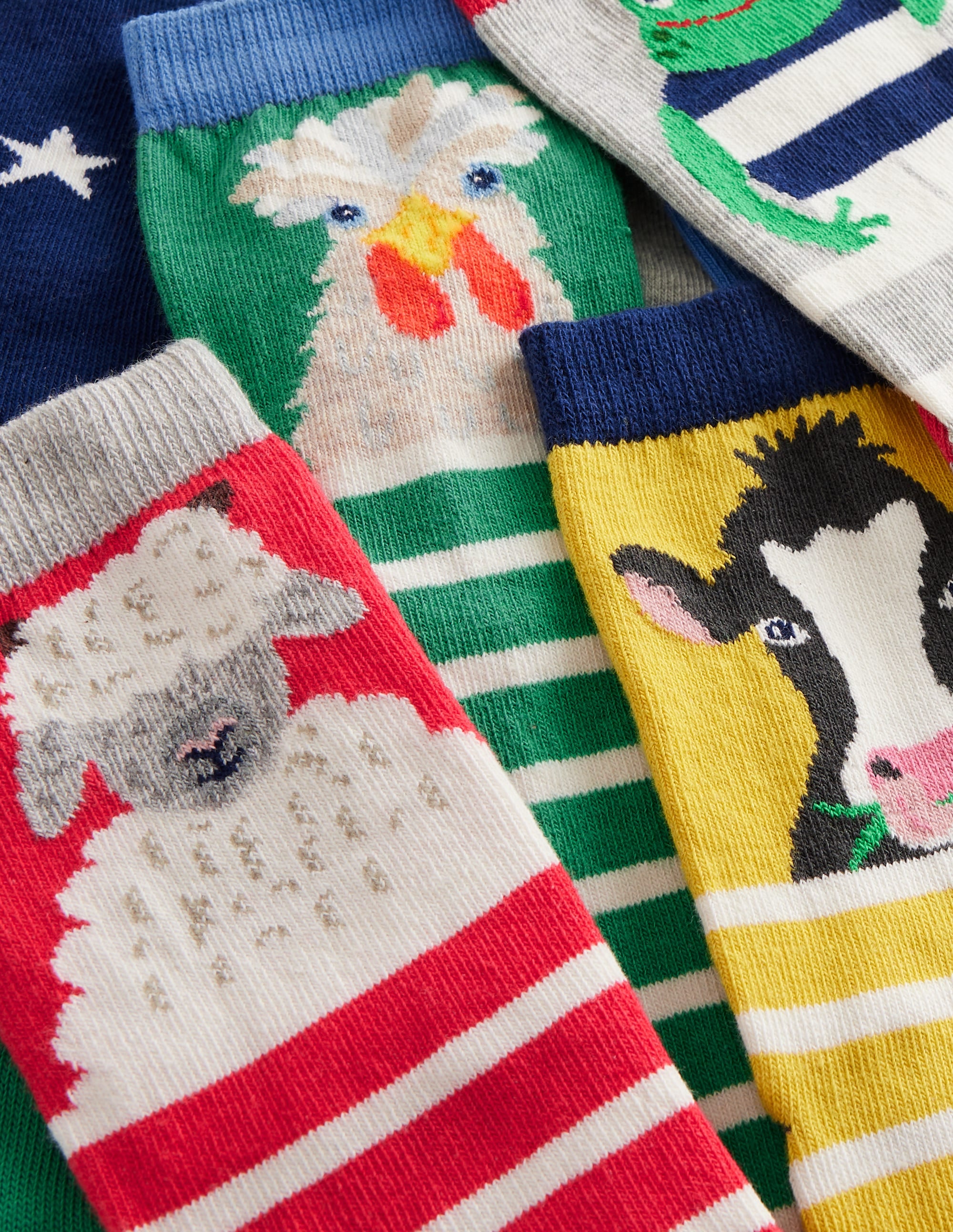 7 paires de chaussettes-Motif ferme multi - Image 2