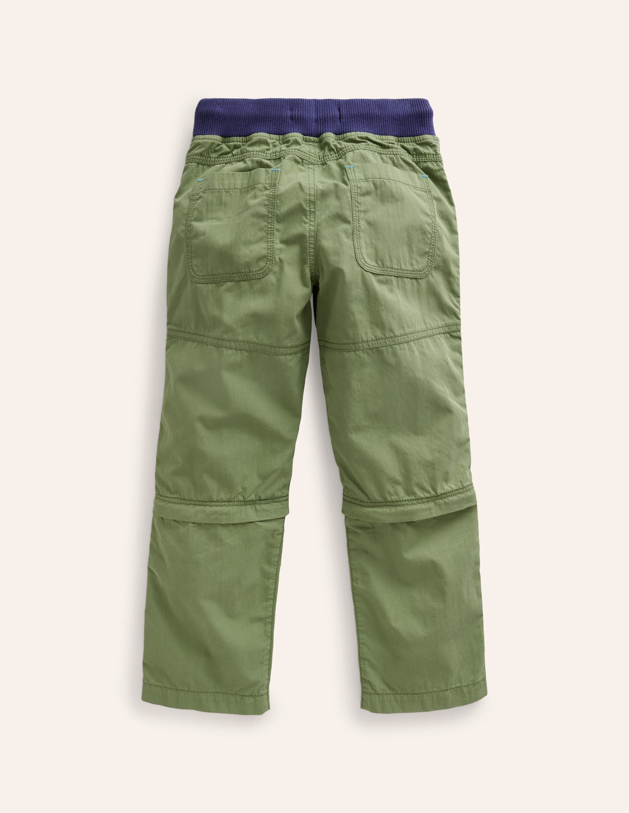 Zip-off Techno Trousers-Safari Green - Image 2
