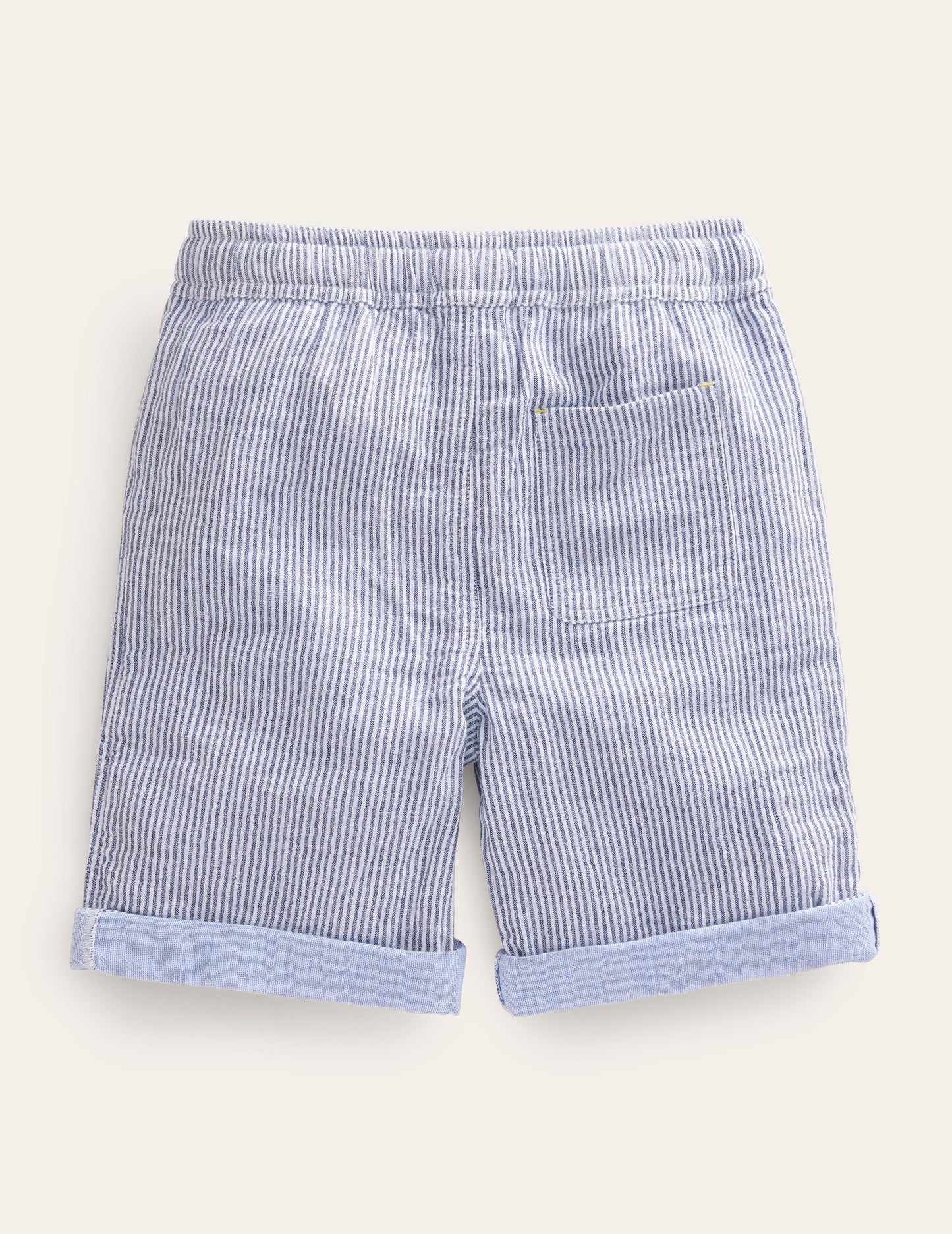 Leichte Freizeit-Shorts-Schuluniform-Marineblau Drillich