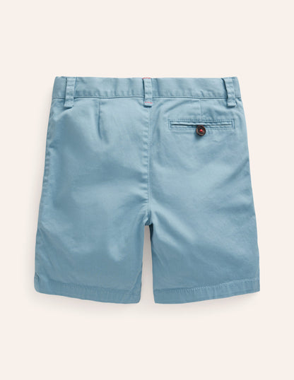 Klassische Chino-Shorts-Enteneiblau