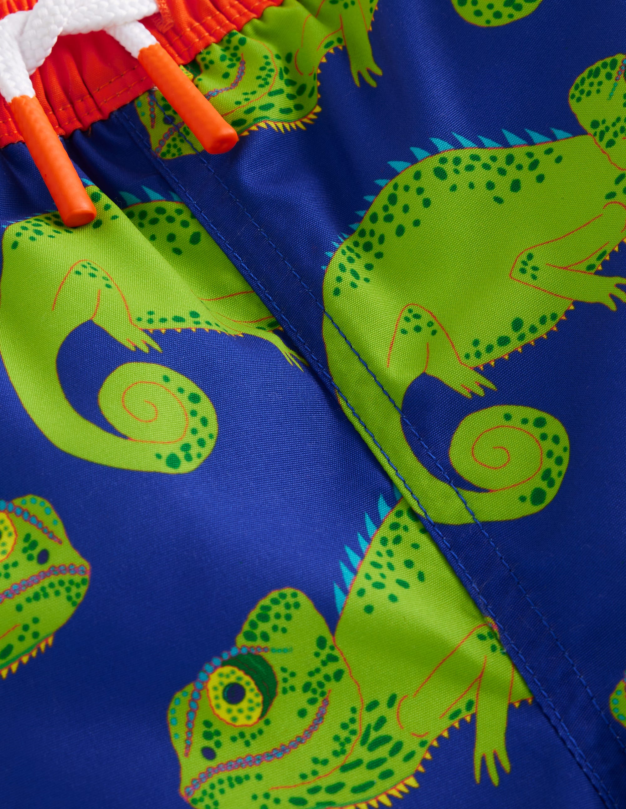 Short de bain-Caméléons bleu héron - Image 3