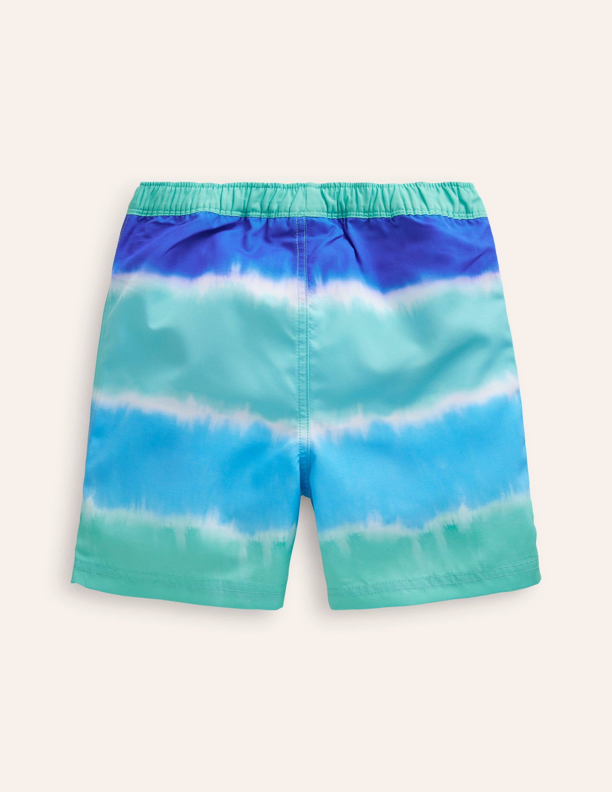 Short de bain-Tie-dye bleu - Image 2