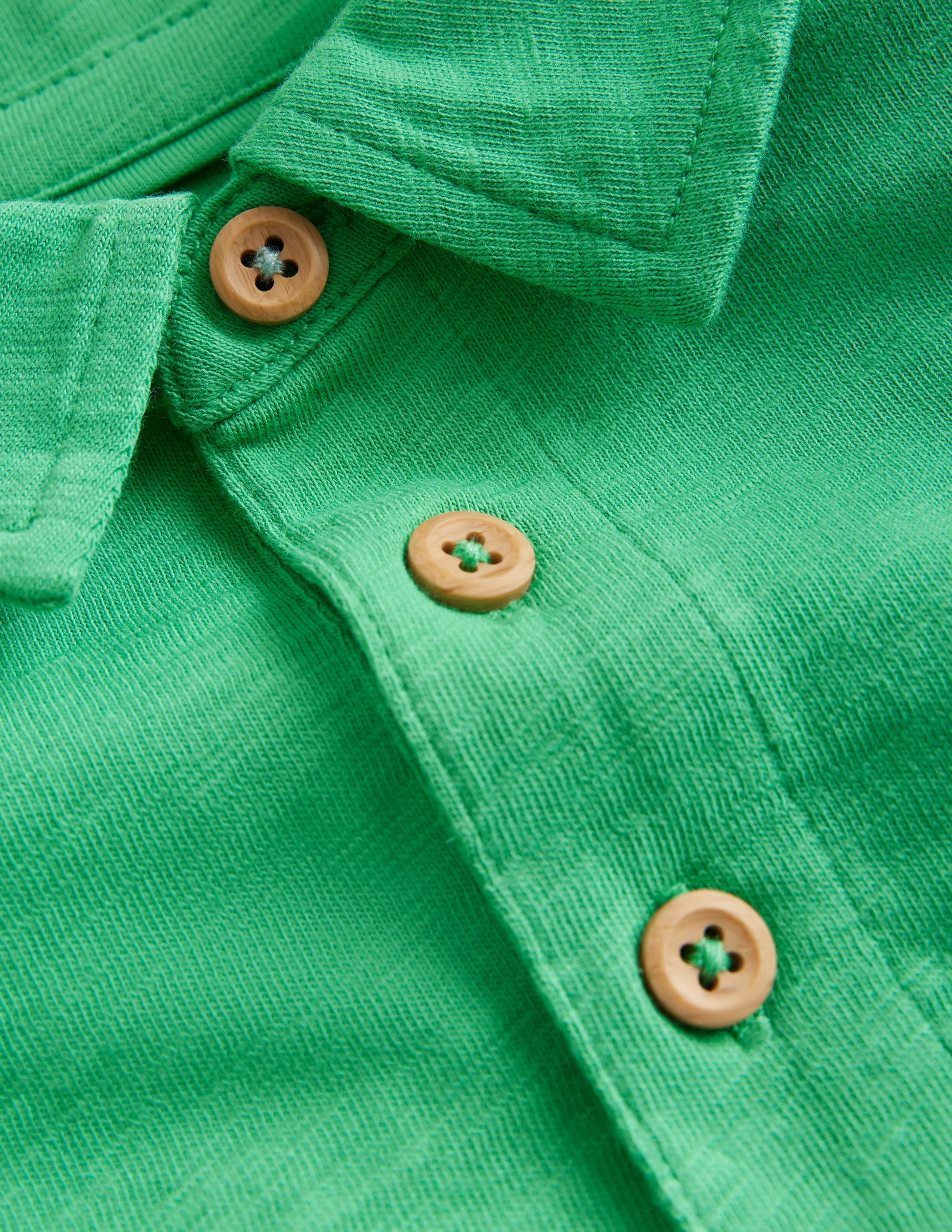 Flammgarn-Polohemd-Erbsengrün-3
