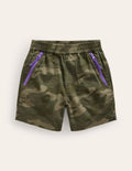 Utility Ripstop Shorts-Khaki Camo