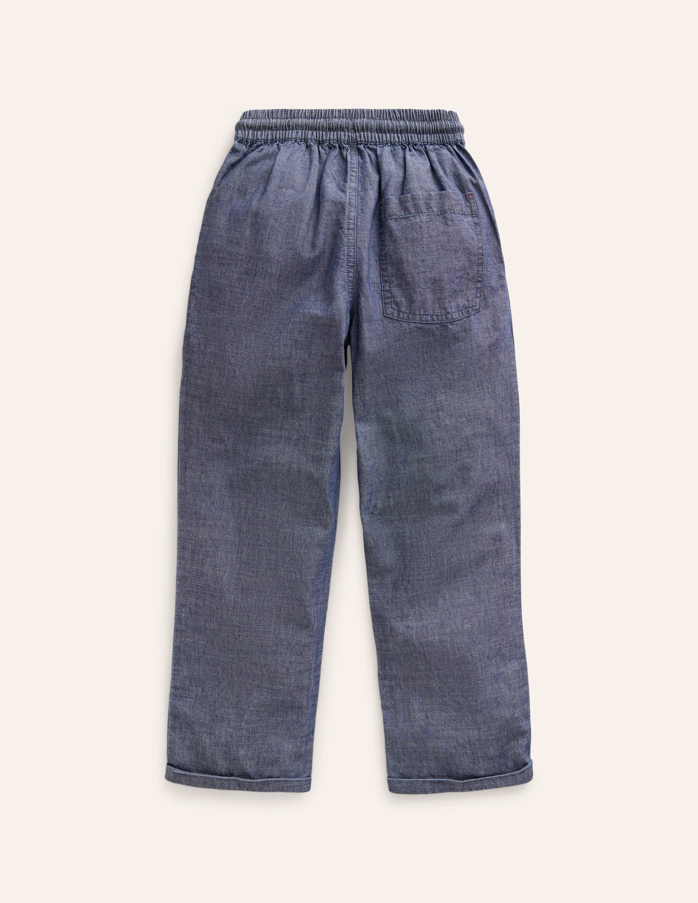 Sommerhose zum Hineinschlüpfen-Medium Chambray