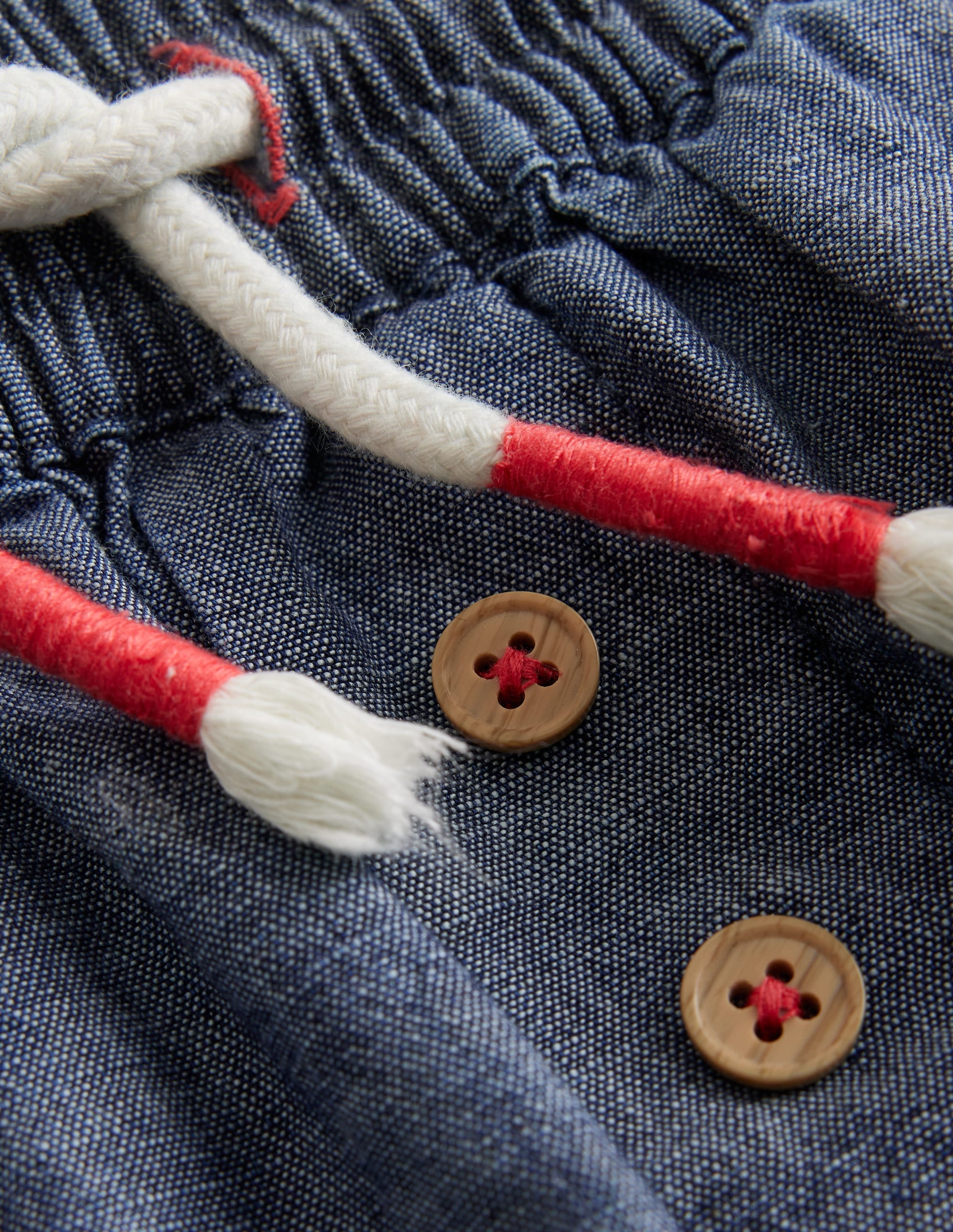 Summer Pull-On Trousers-Mid Chambray - Image 3