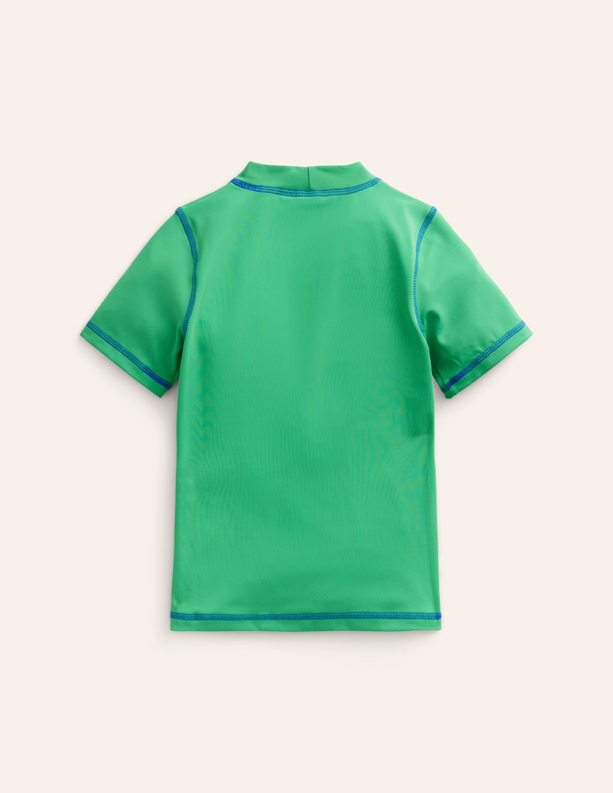 Kurzärmliges Badeshirt-Erbsengrün - Image 2