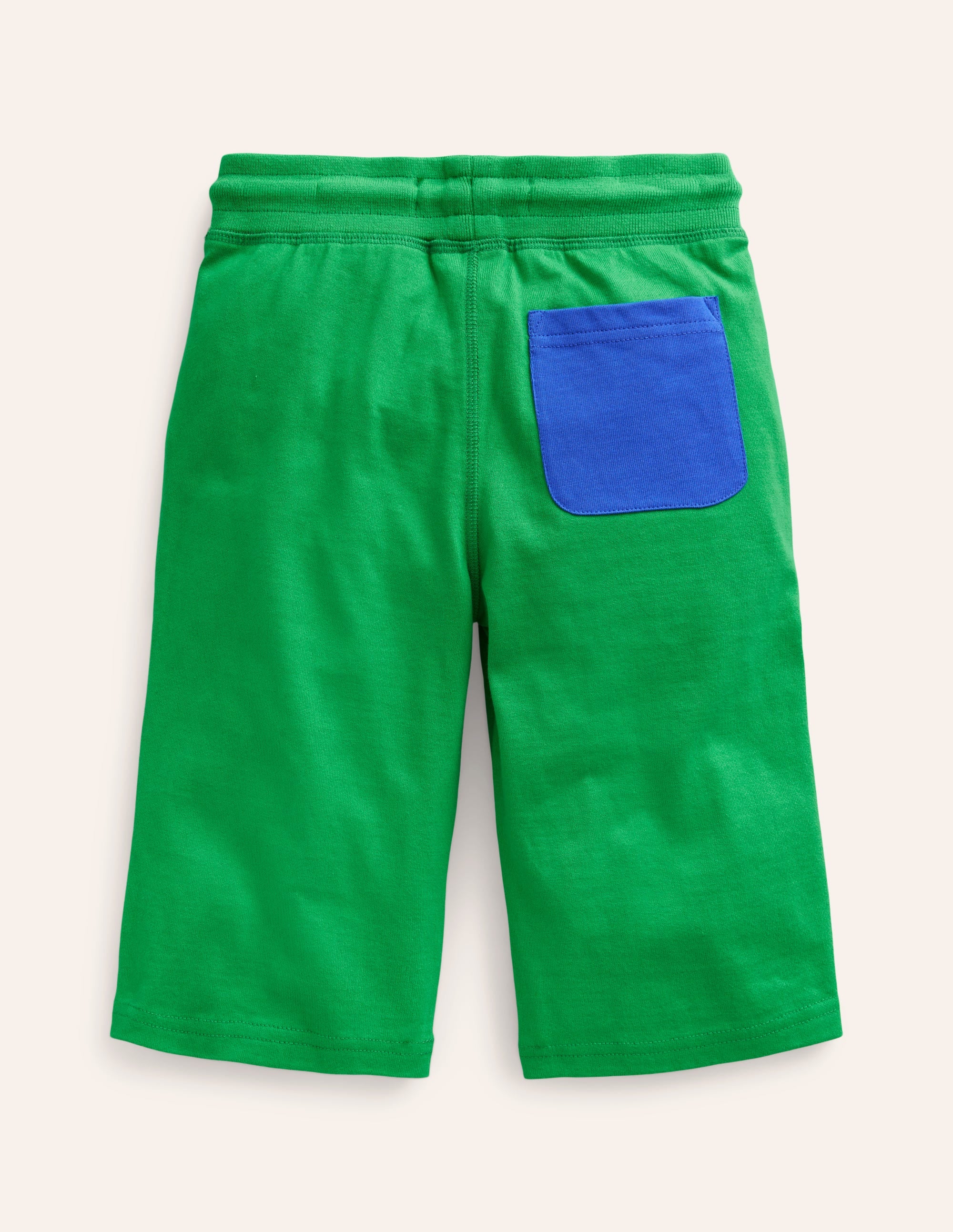 Short baggy en jersey-Vert haricot - Image 2