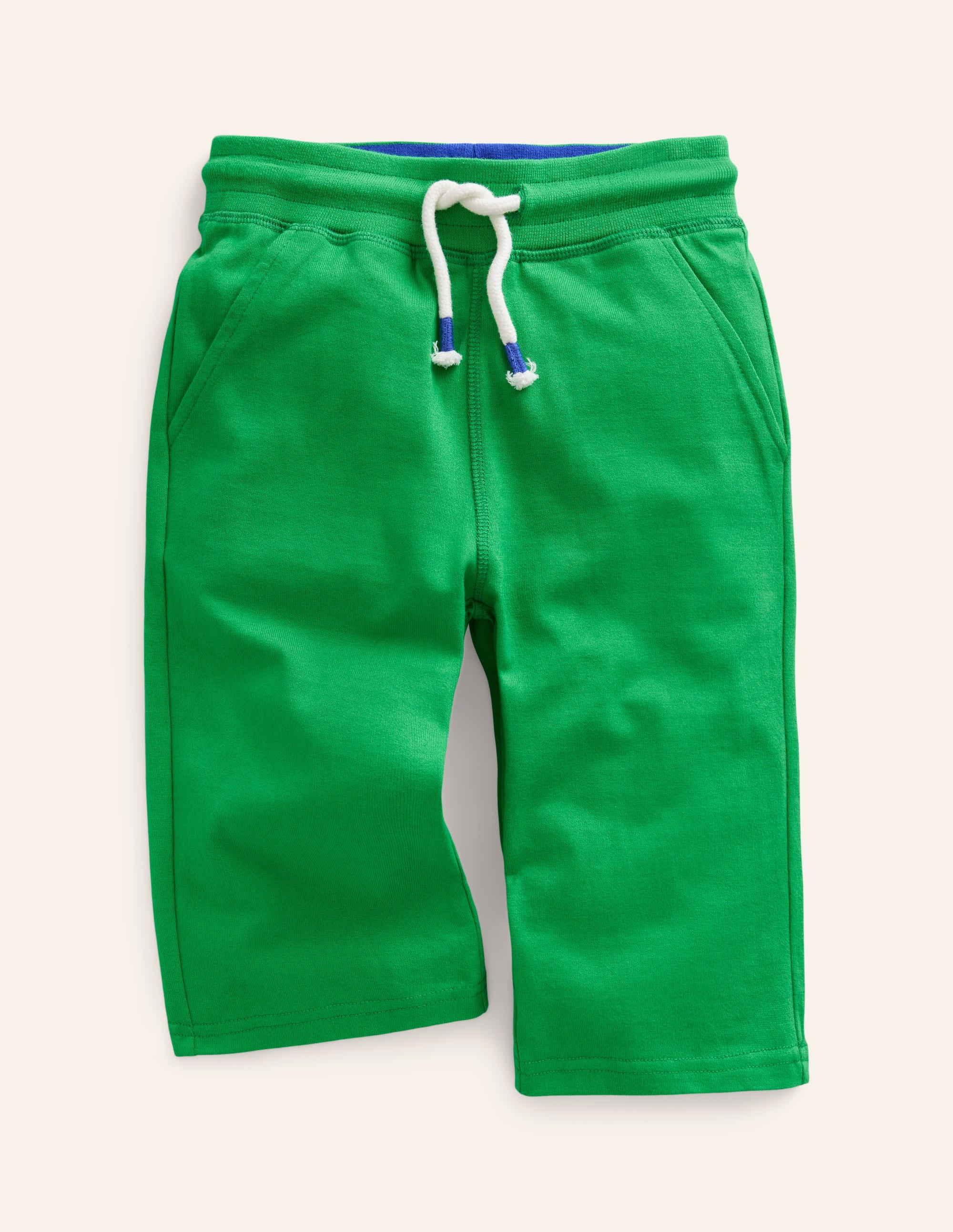 Short baggy en jersey-Vert haricot - Image 1