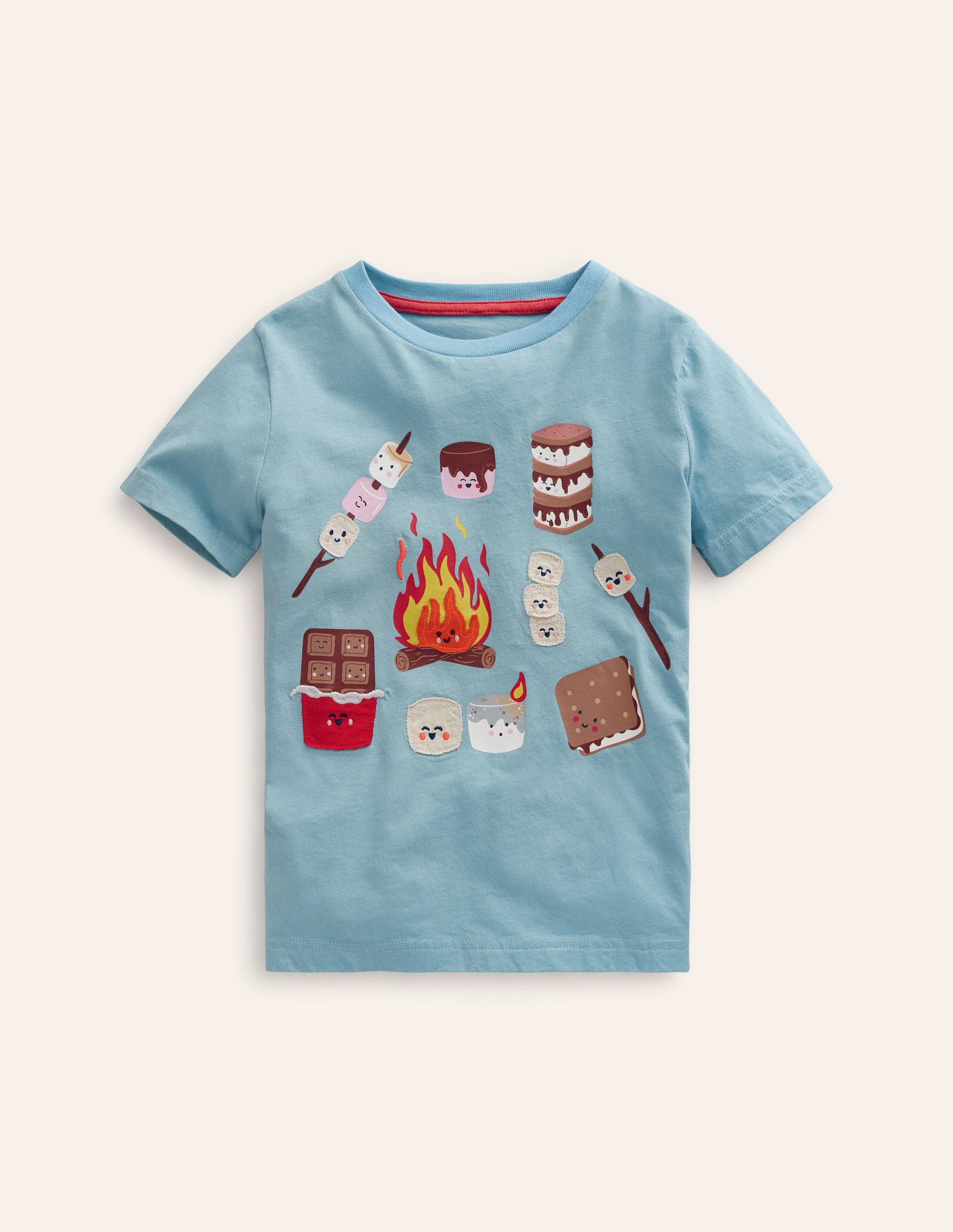 Fun-Food-T-Shirt-Enteneiblau S'mores-1