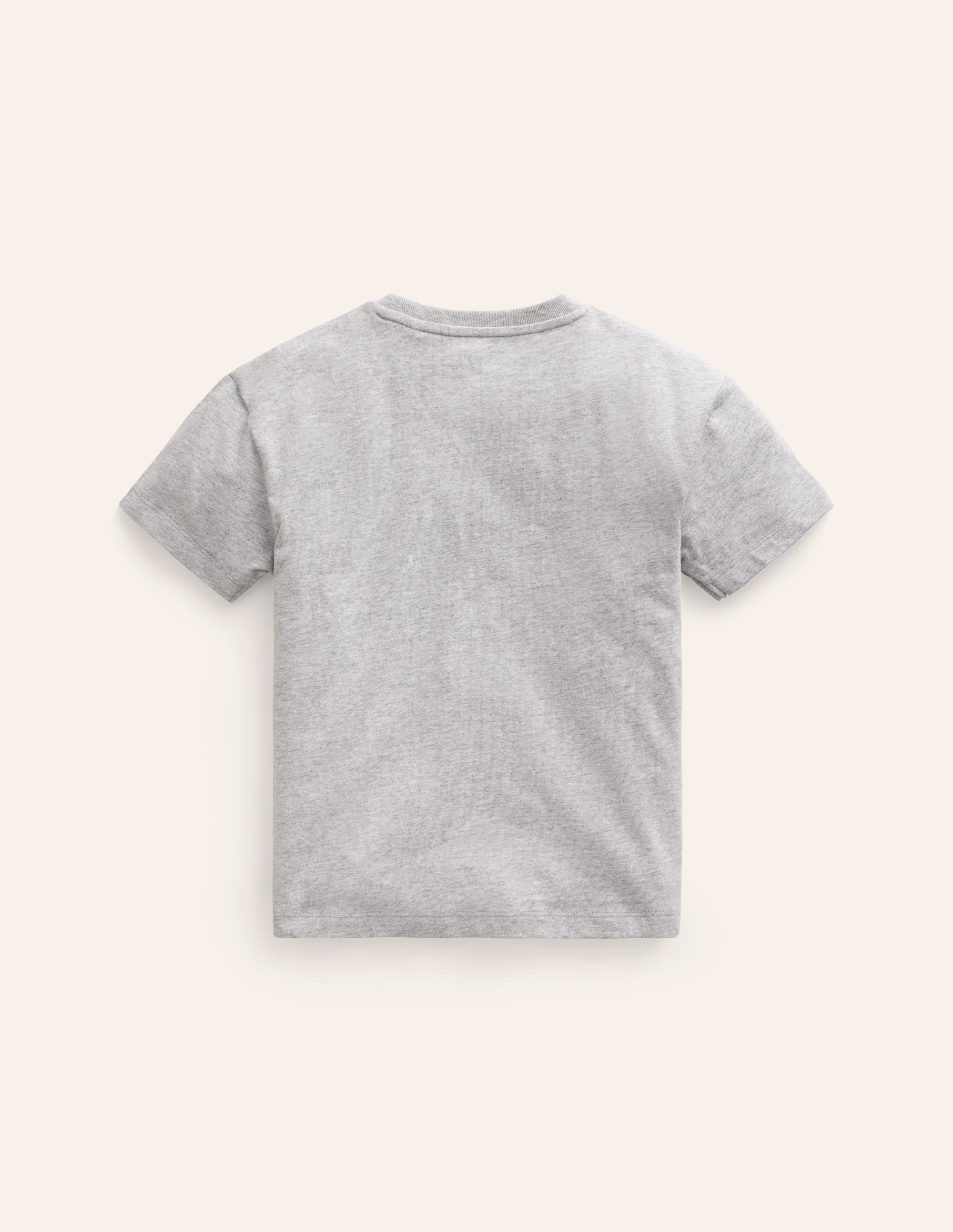 Lustiges Tier-T-Shirt-Silber meliert Dschungel Vögel - Image 2