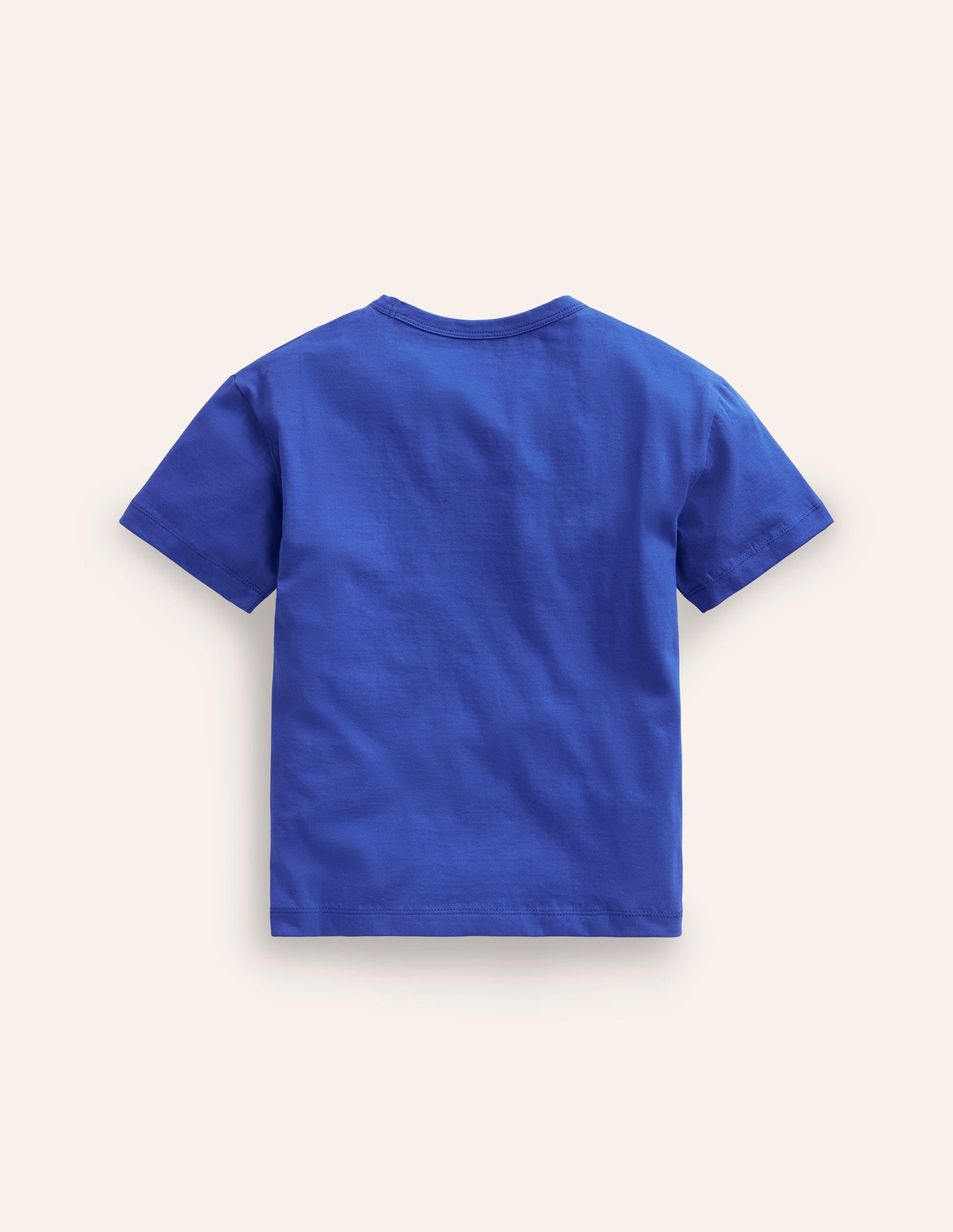 T-Shirt mit Logo auf der Brust-Bläulich Gecko-2