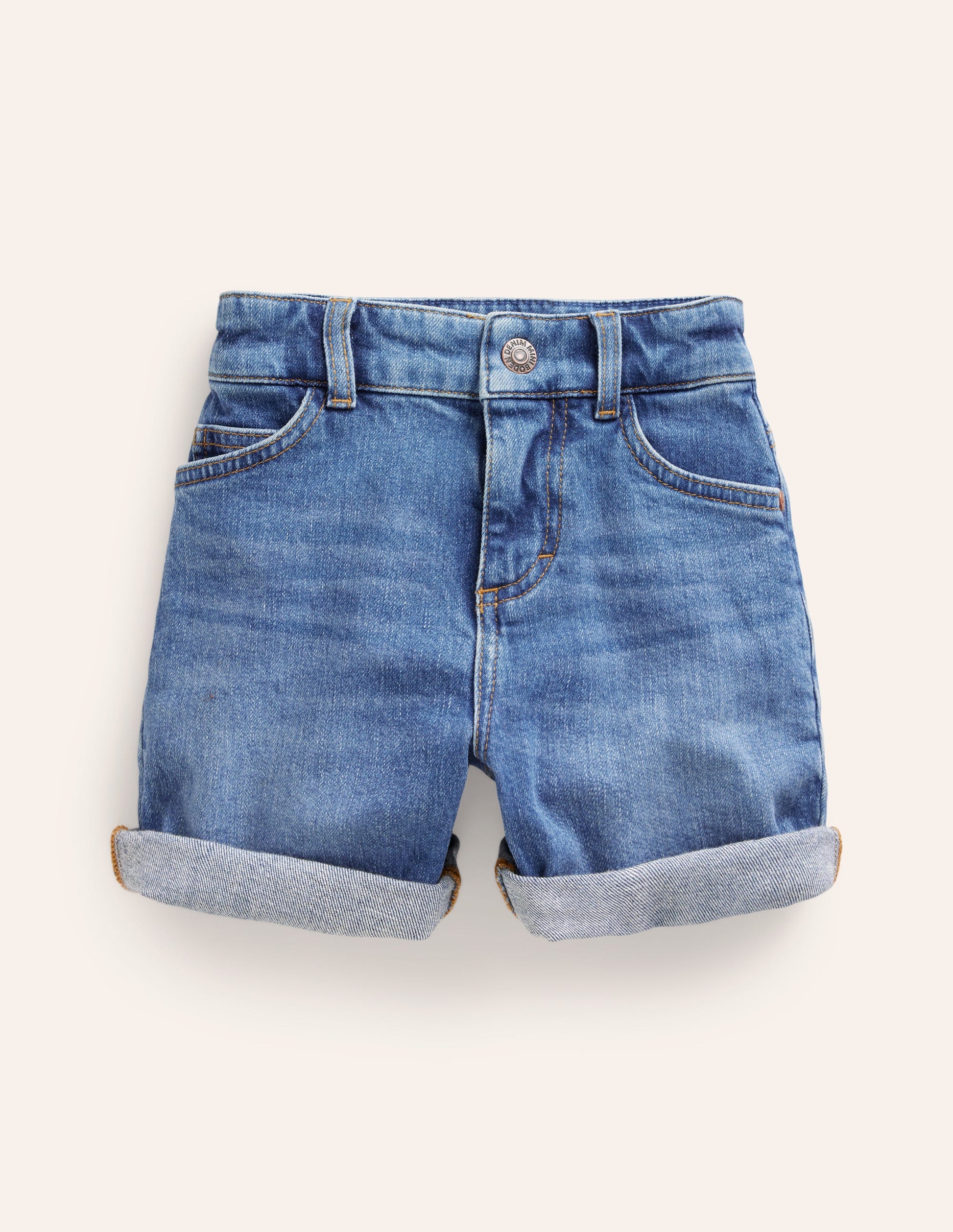 Short en jean-Denim moyen-1