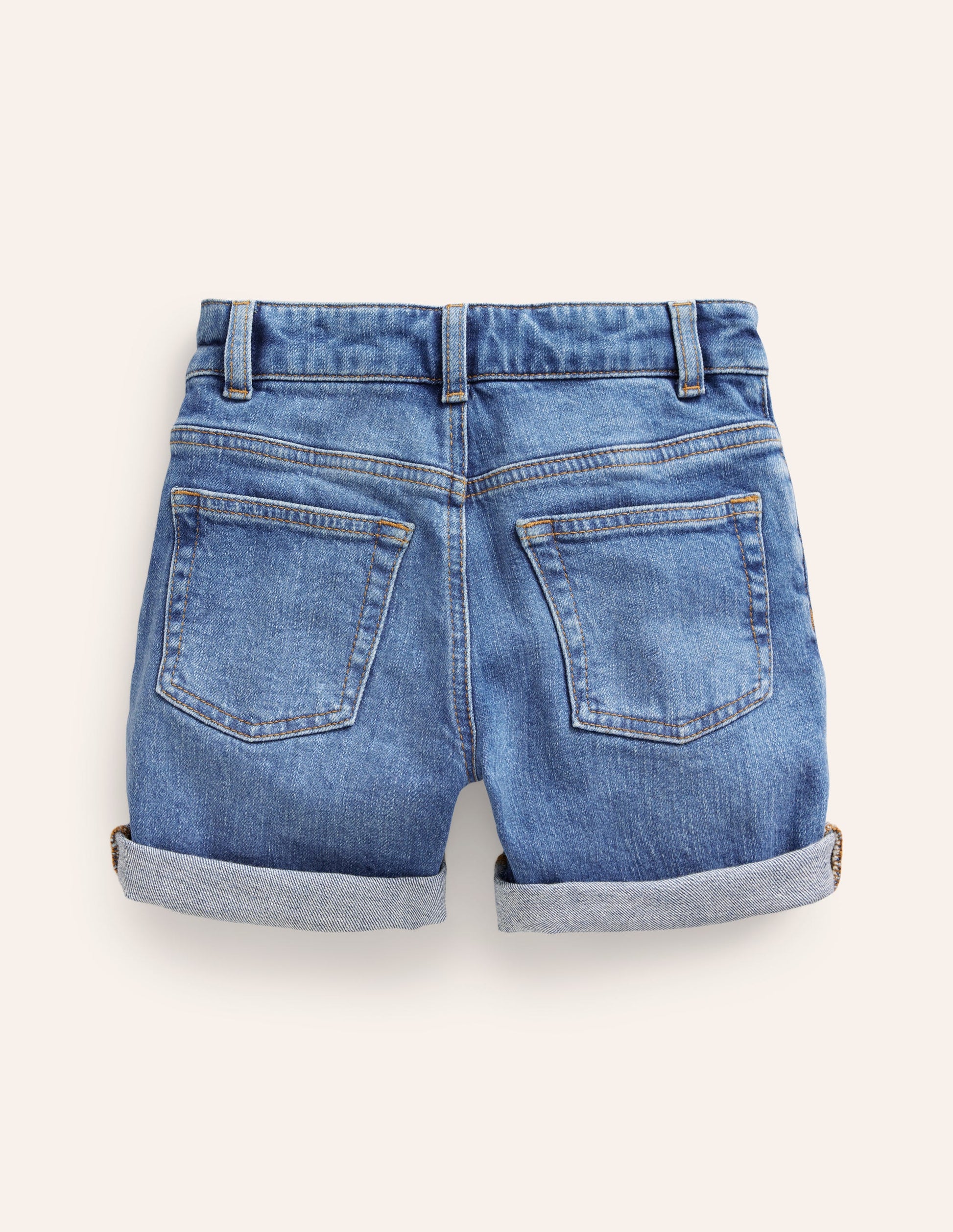 Short en jean-Denim moyen-2
