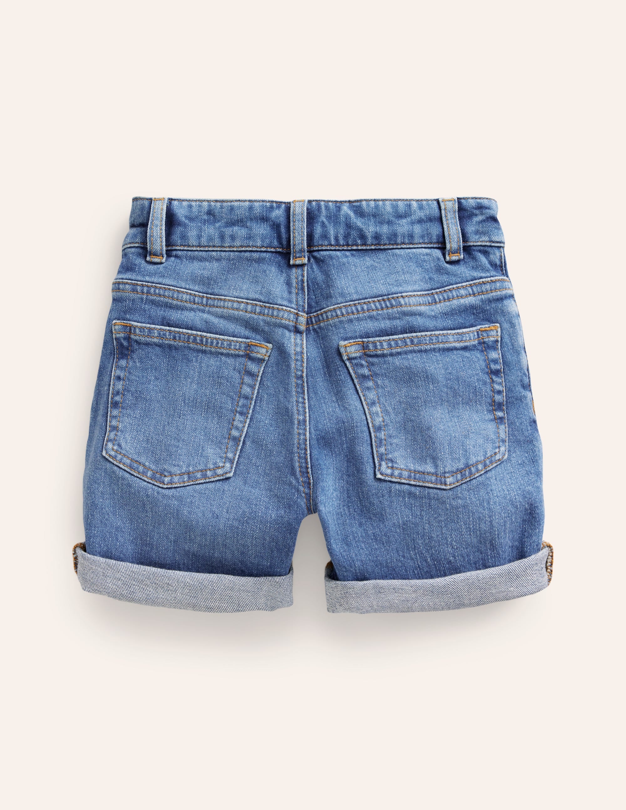 Short en jean-Denim moyen - Image 2