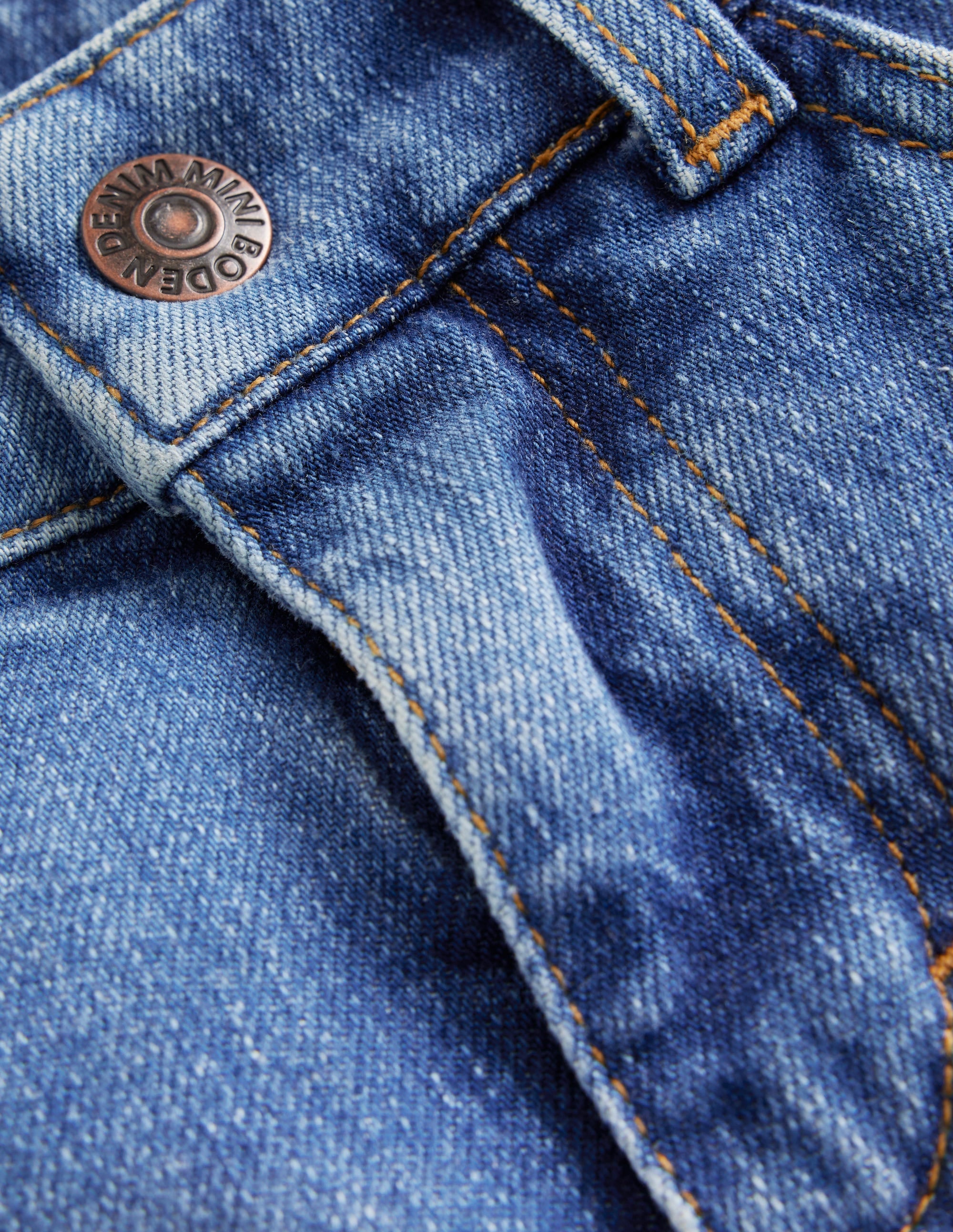 Short en jean-Denim moyen - Image 3