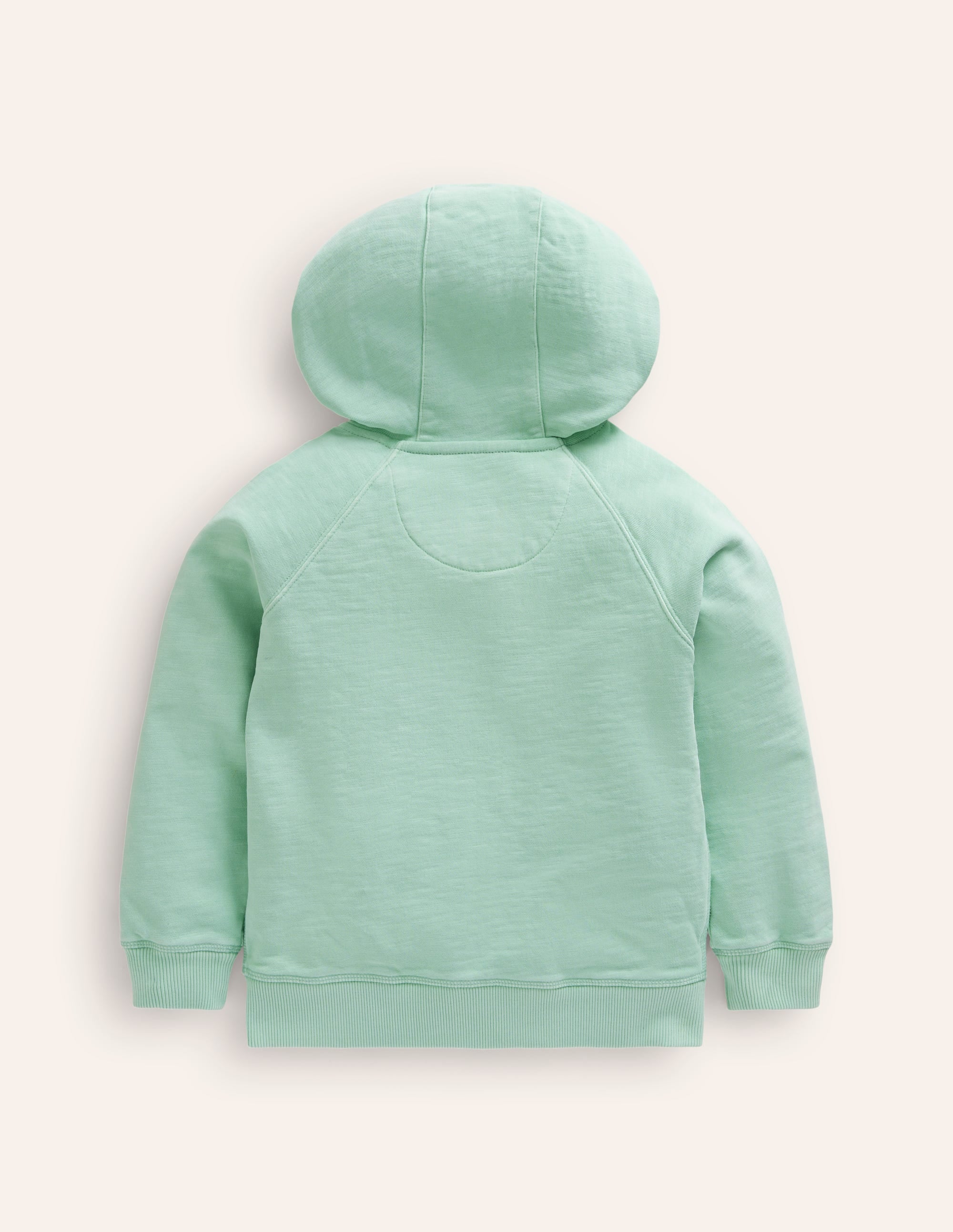 Stückgefärbte Kapuzenjacke-Pistaziengrün - Image 2