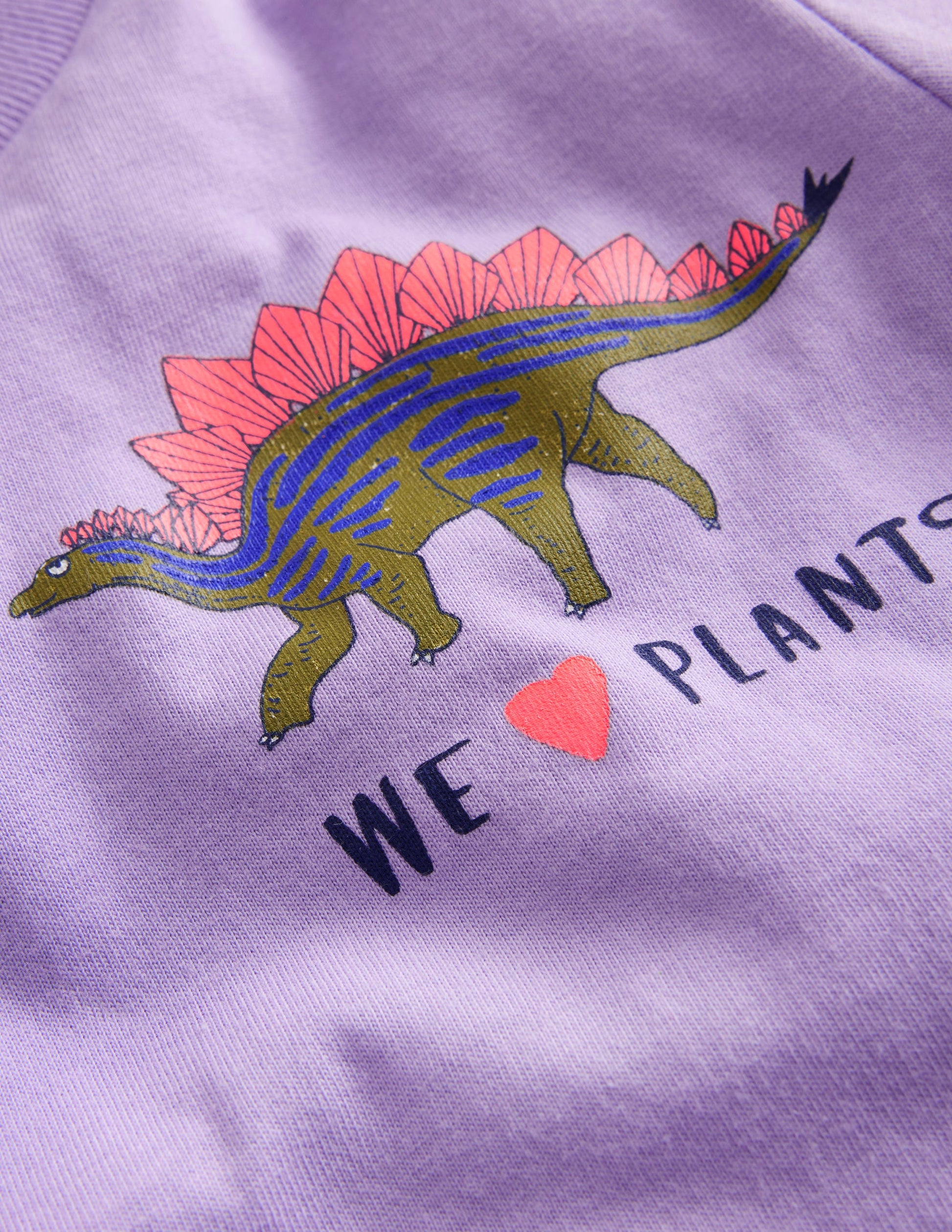 T-Shirt mit Druck auf Vorder- und Rückseite-Lavendel-3