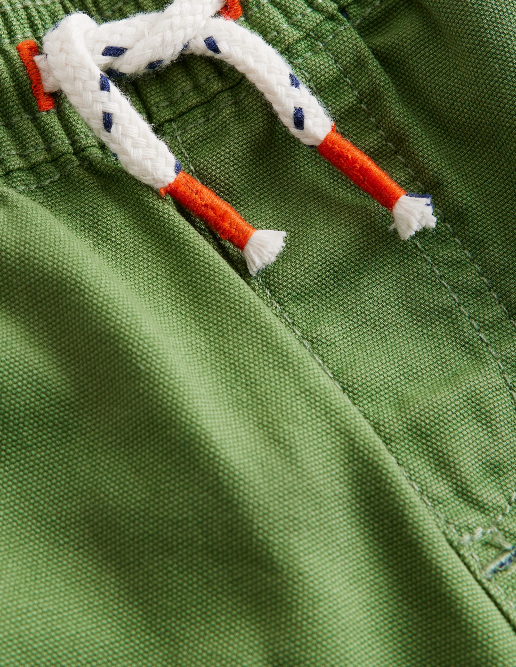 Short cargo teint en pièce-Vert safari - Image 3