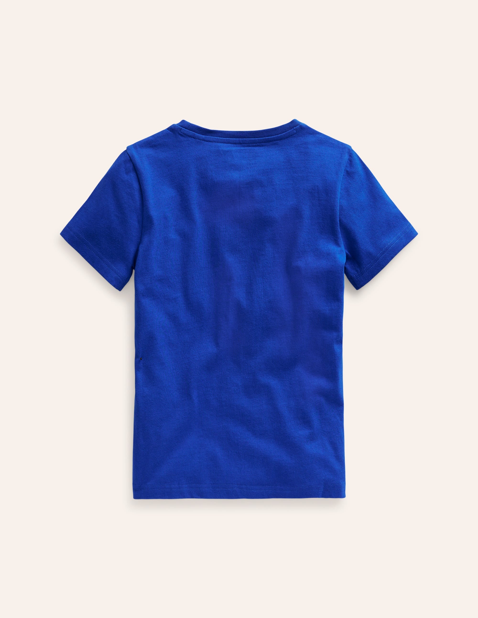 T-shirt à appliqué rhinocéros-Bleu plume de paon - Image 2
