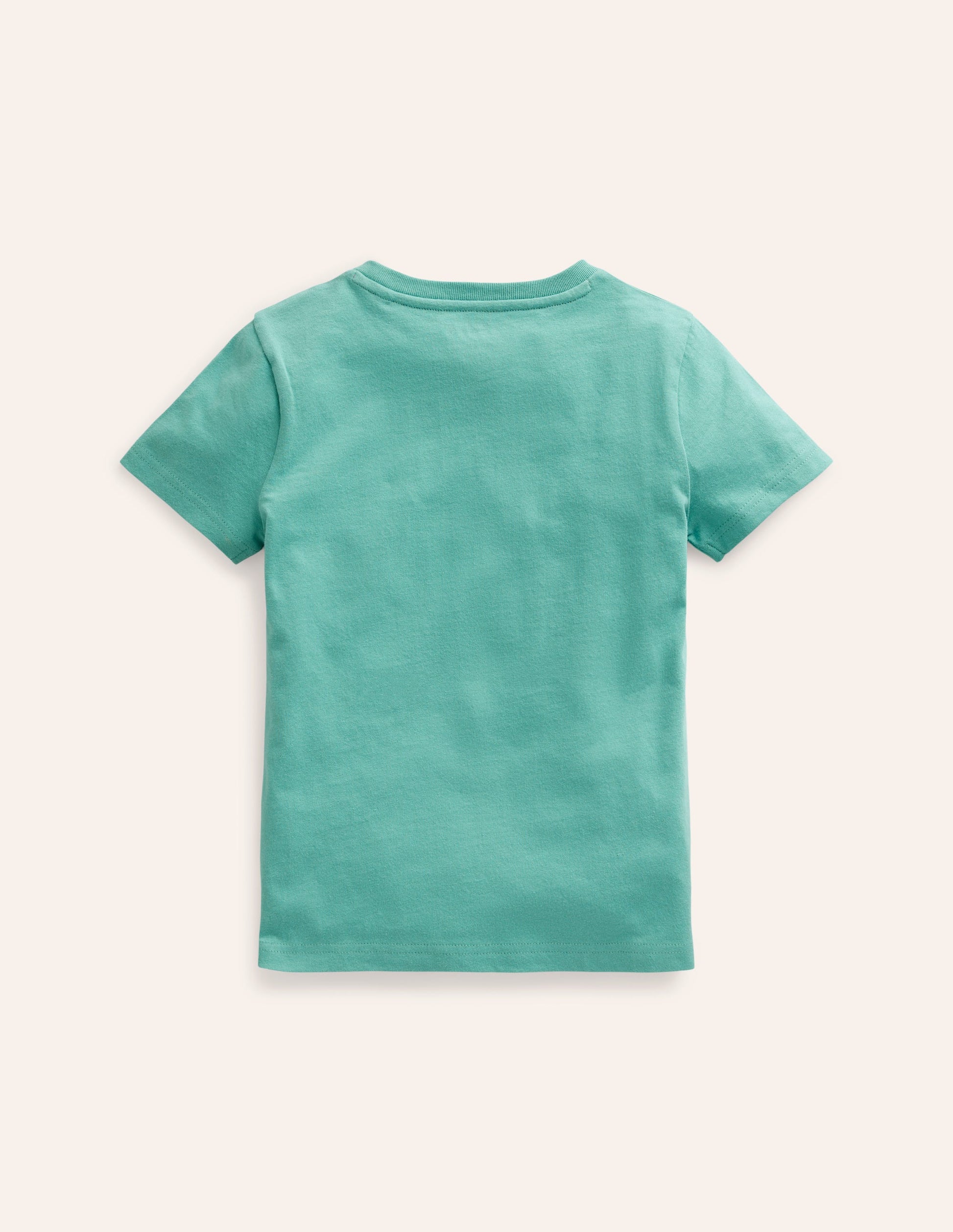 Kurzärmeliges T-Shirt mit Applikation-Korsika-Blau Grashüpfer-2