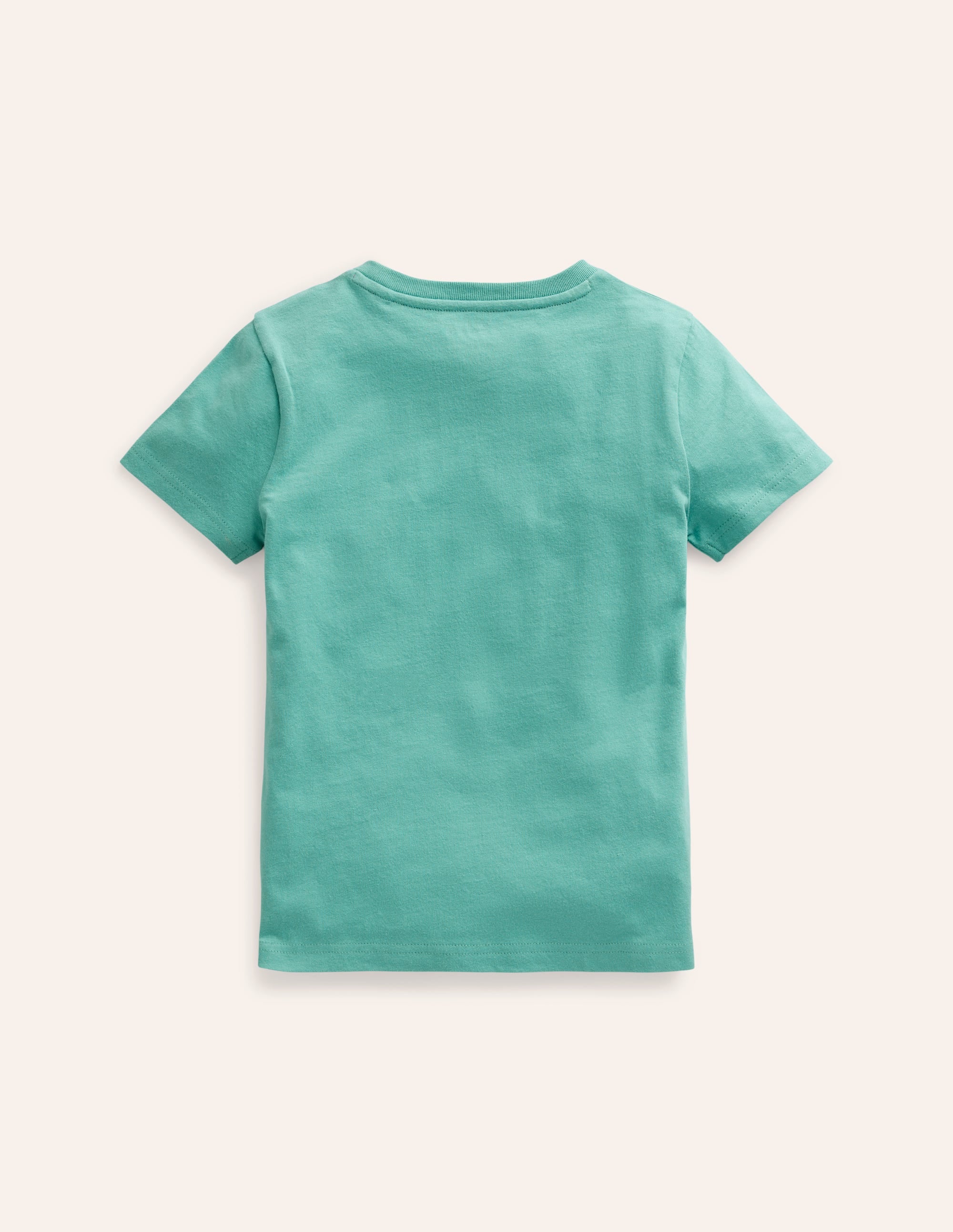 Kurzärmeliges T-Shirt mit Applikation-Korsika-Blau Grashüpfer - Image 2