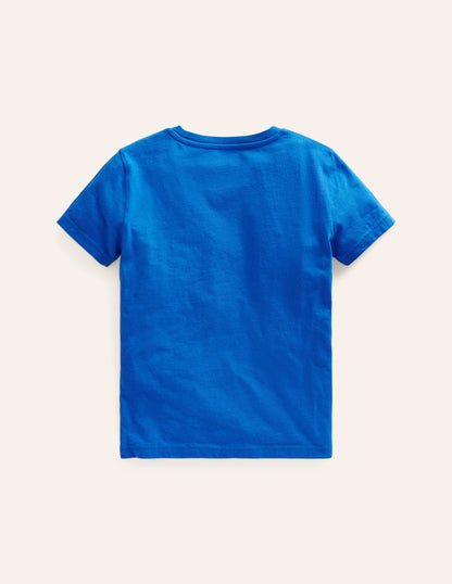 Monster Truck T-shirt-Duck Egg Blue Truck-2