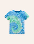 Tie Dye T-shirt-Blue Tie Dye