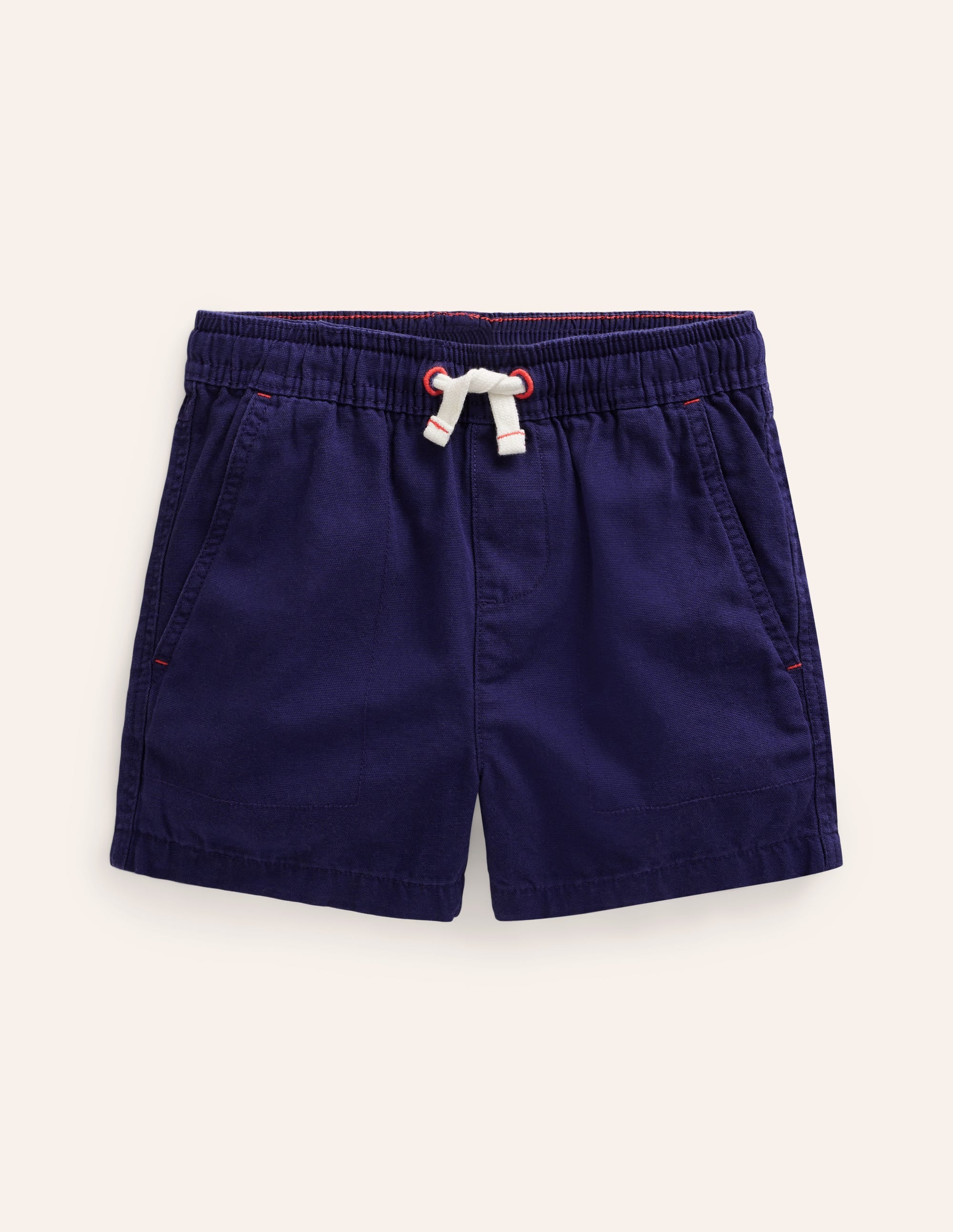 Short à enfiler-Bleu marine universitaire - Image 1