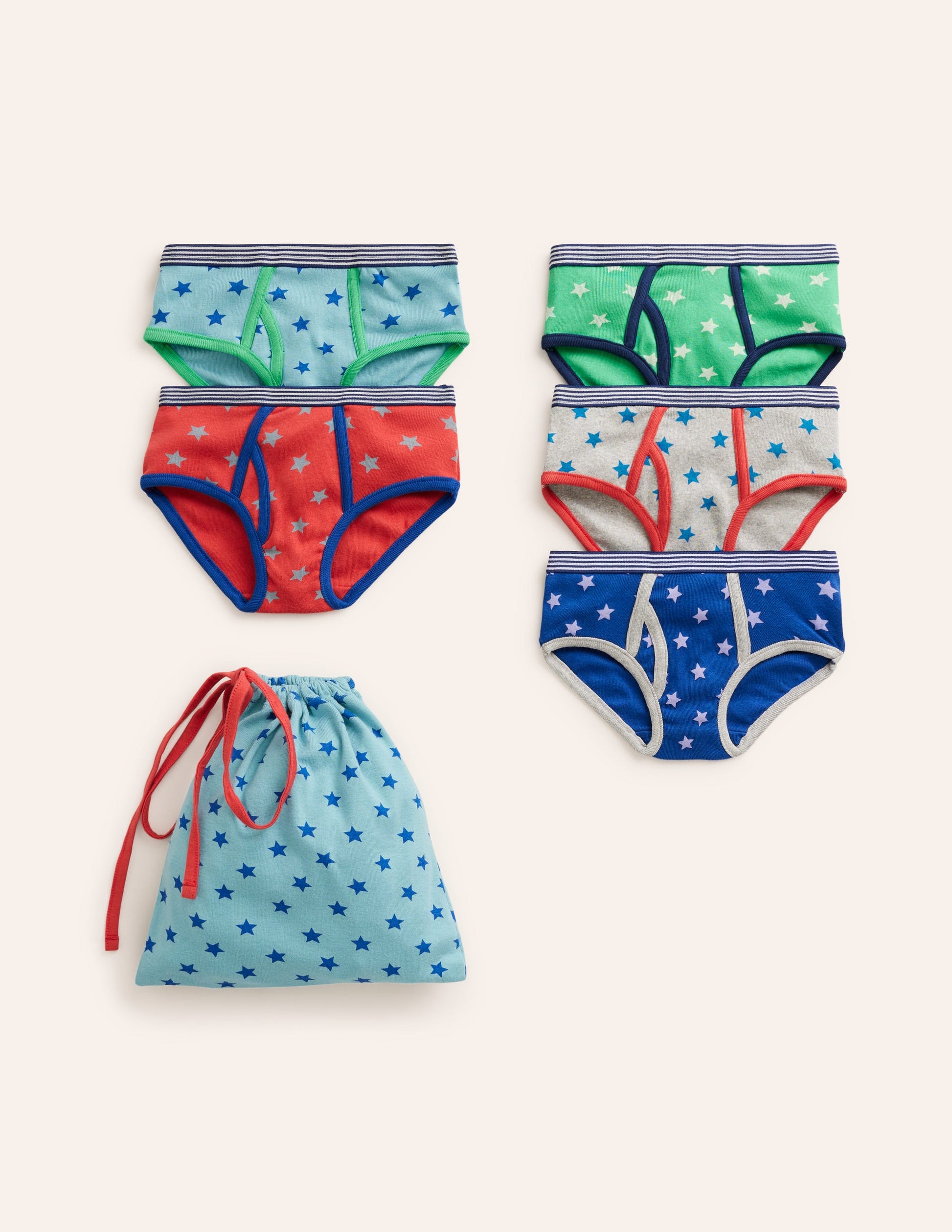 Pants 5 Pack-Multi Star-1