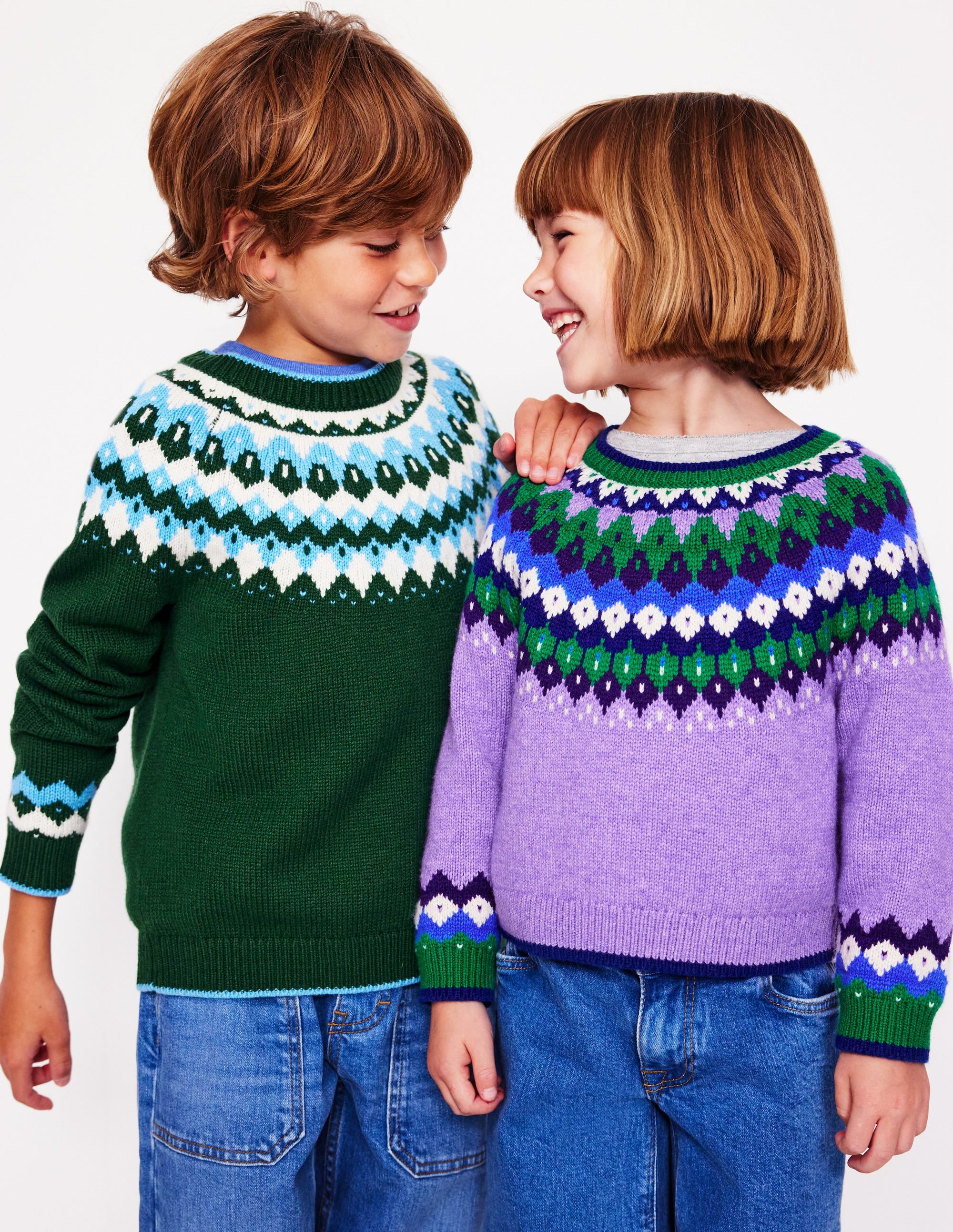 Fair-Isle-Pullover-Efeugrün - Image 10