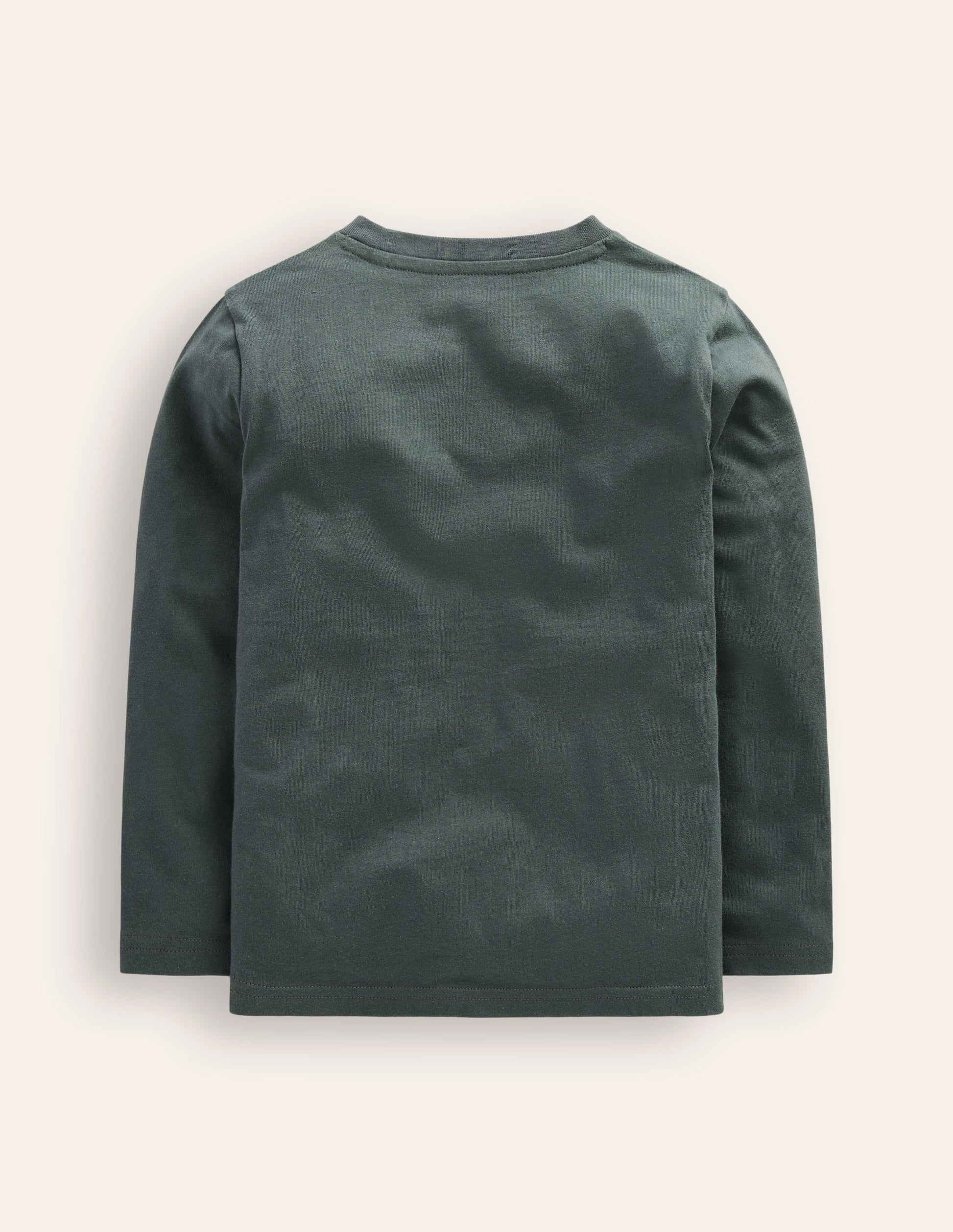 Originelles Superstitch-T-Shirt mit Gittermotiv-Rauchgrau Herbstblätter-2