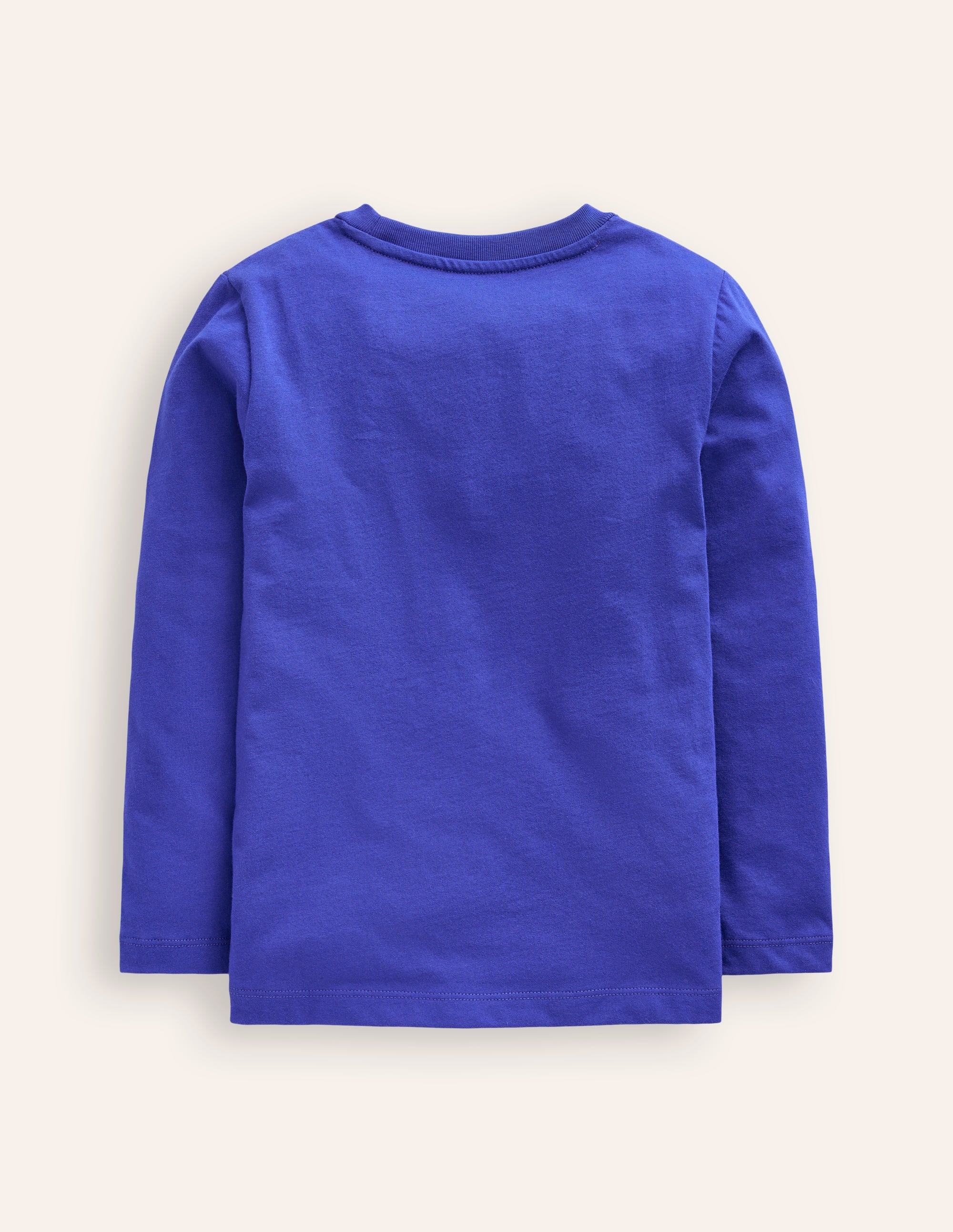 Im Dunkeln leuchtendes T-Shirt-Saphirblau Lagerfeuer - Image 2