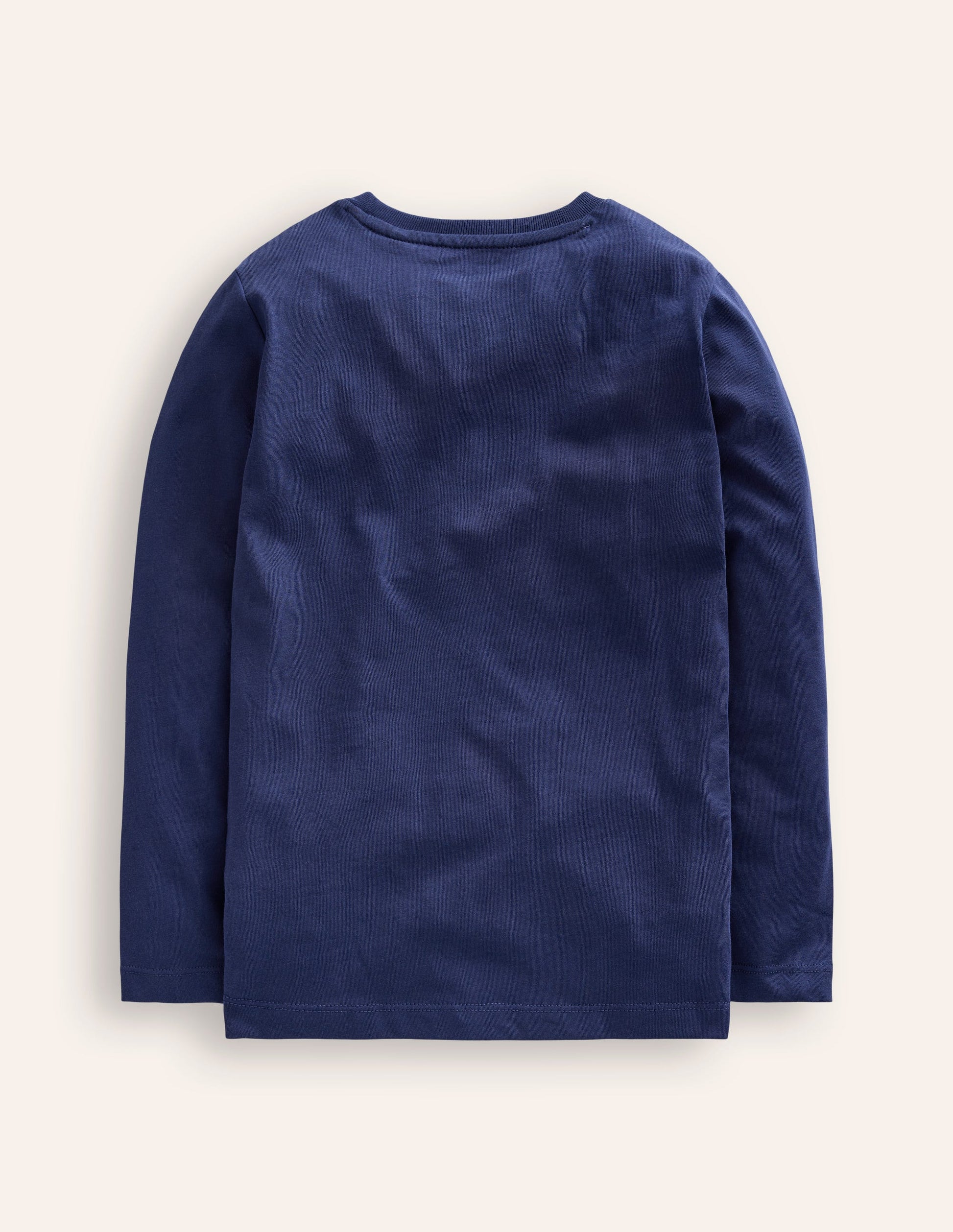 T-shirt phosphorescent-Tornade bleu marine universitaire-2