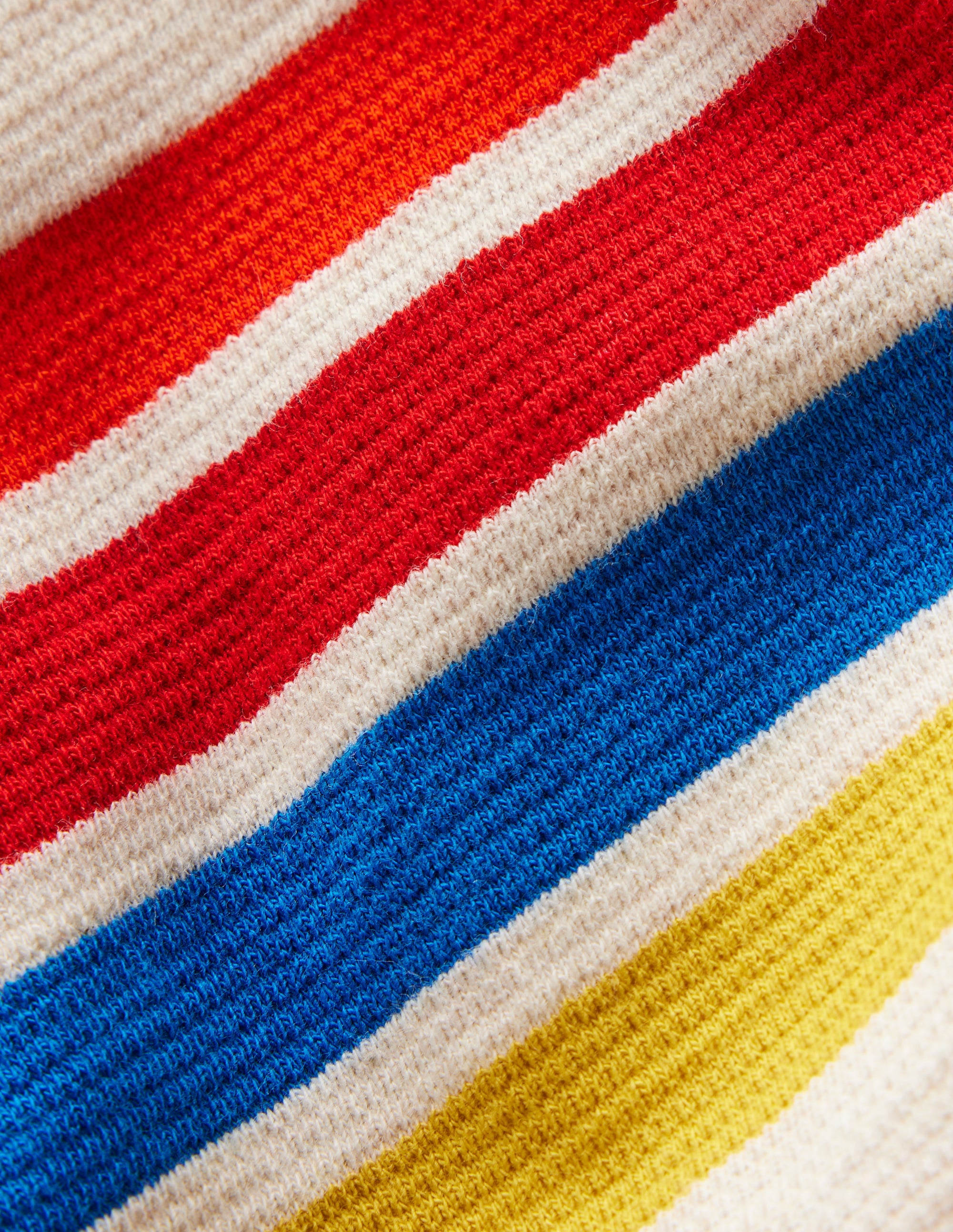 T-shirt texturé-Rayures poitrine avoine chiné - Image 3