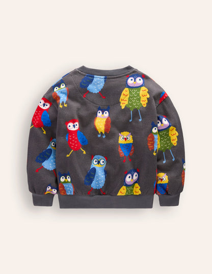 Sweat imprimé-Motif Dude Owls