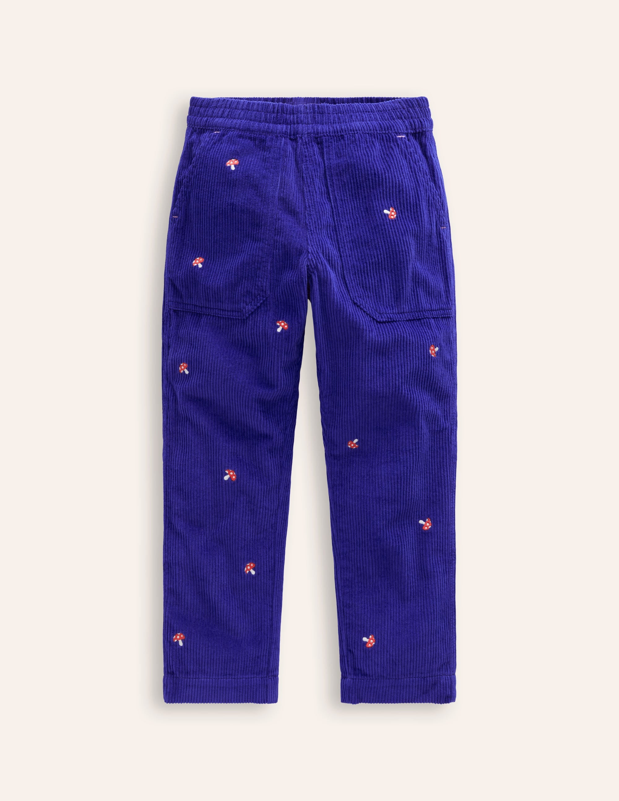 Cordhose zum Hineinschlüpfen-Saphirblau Fliegenpilz - Image 1