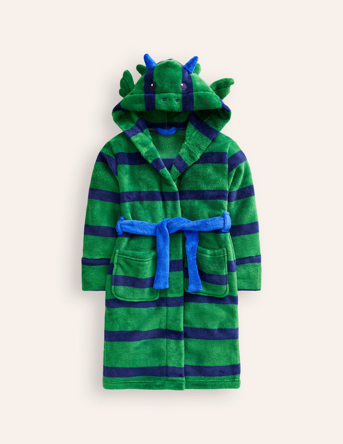 Cosy Novelty Dressing Gown-Green Dragon