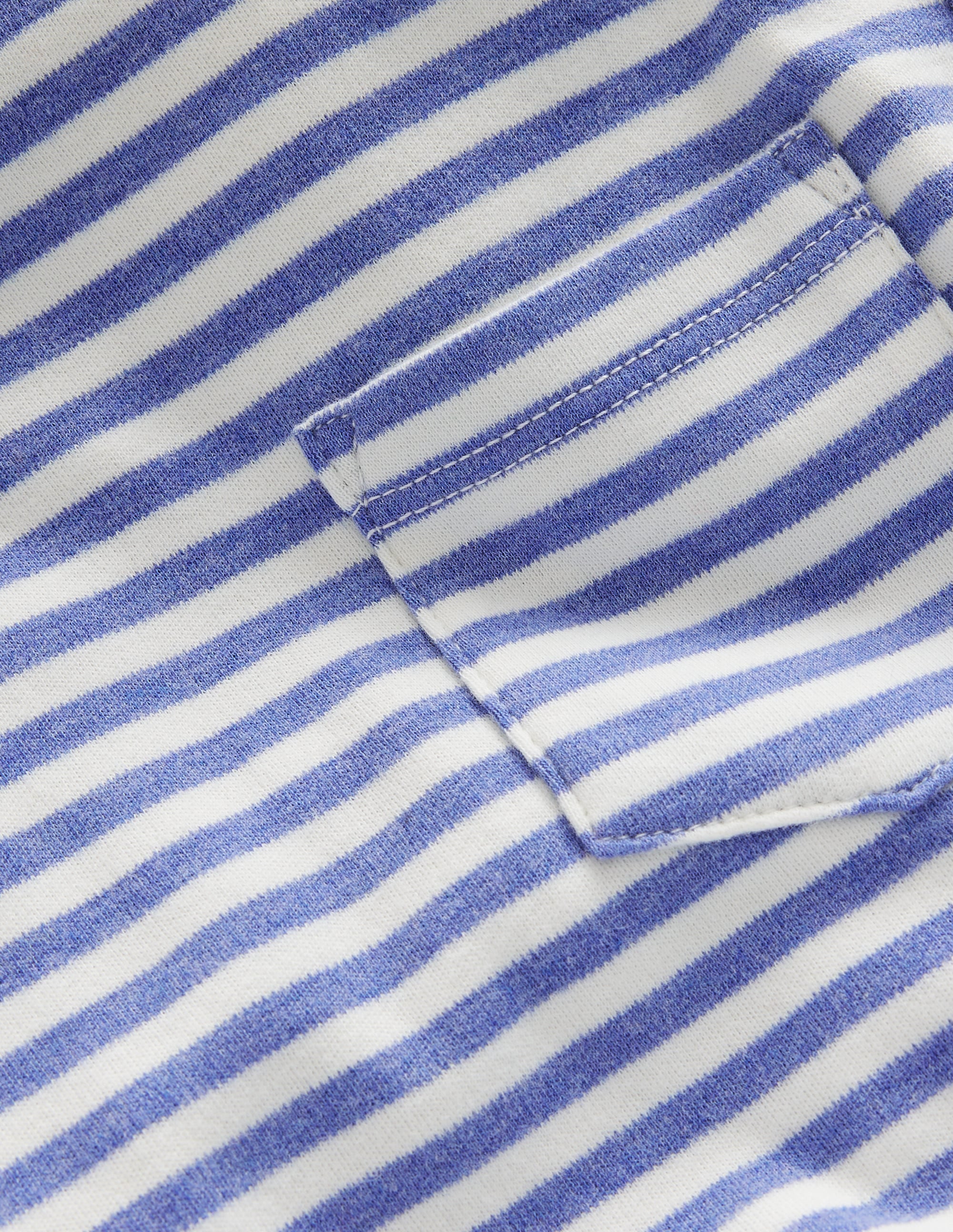 Top cosy brossé-Ivoire/geai bleu - Image 3