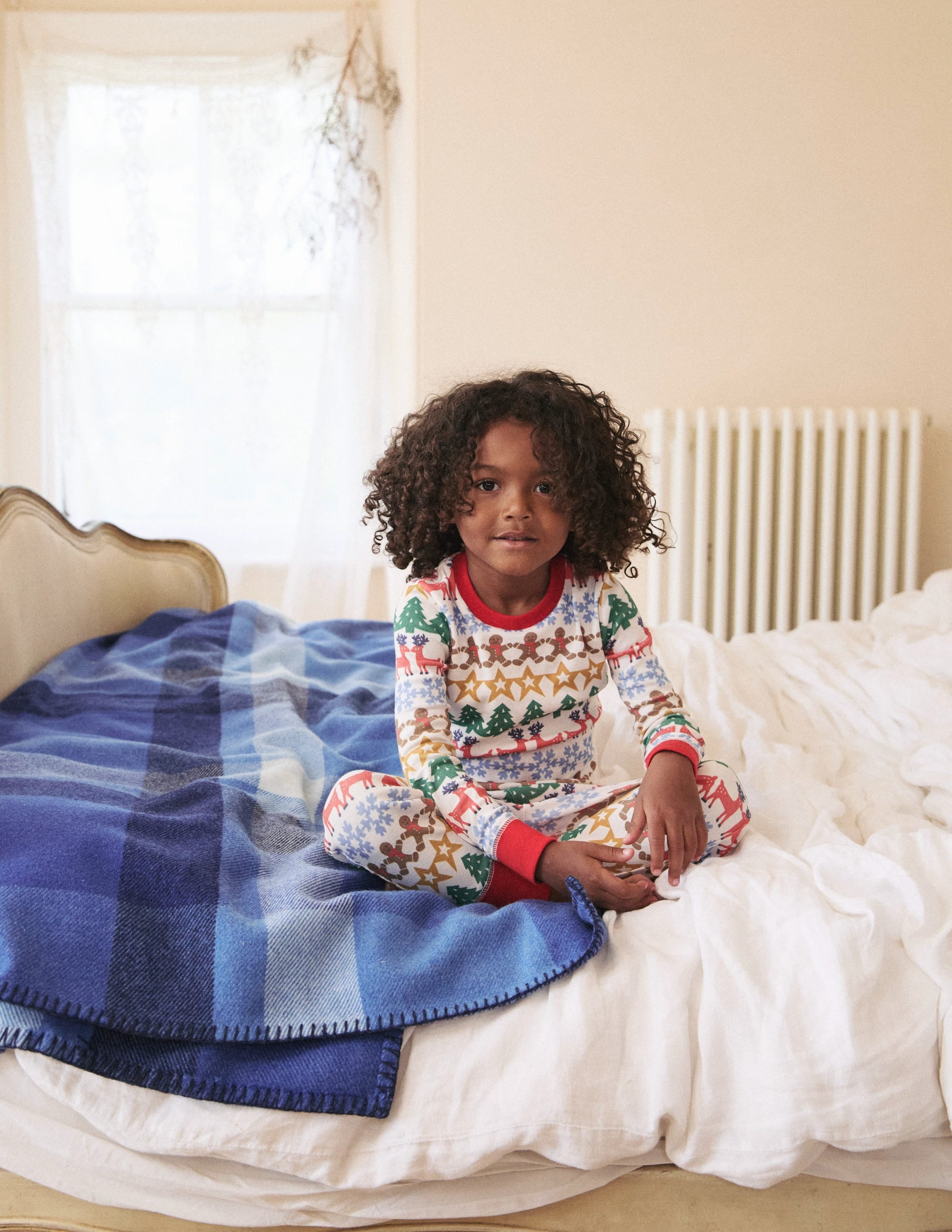 Snug Long John Pyjamas-Gingerbread Fair Isle - Image 4
