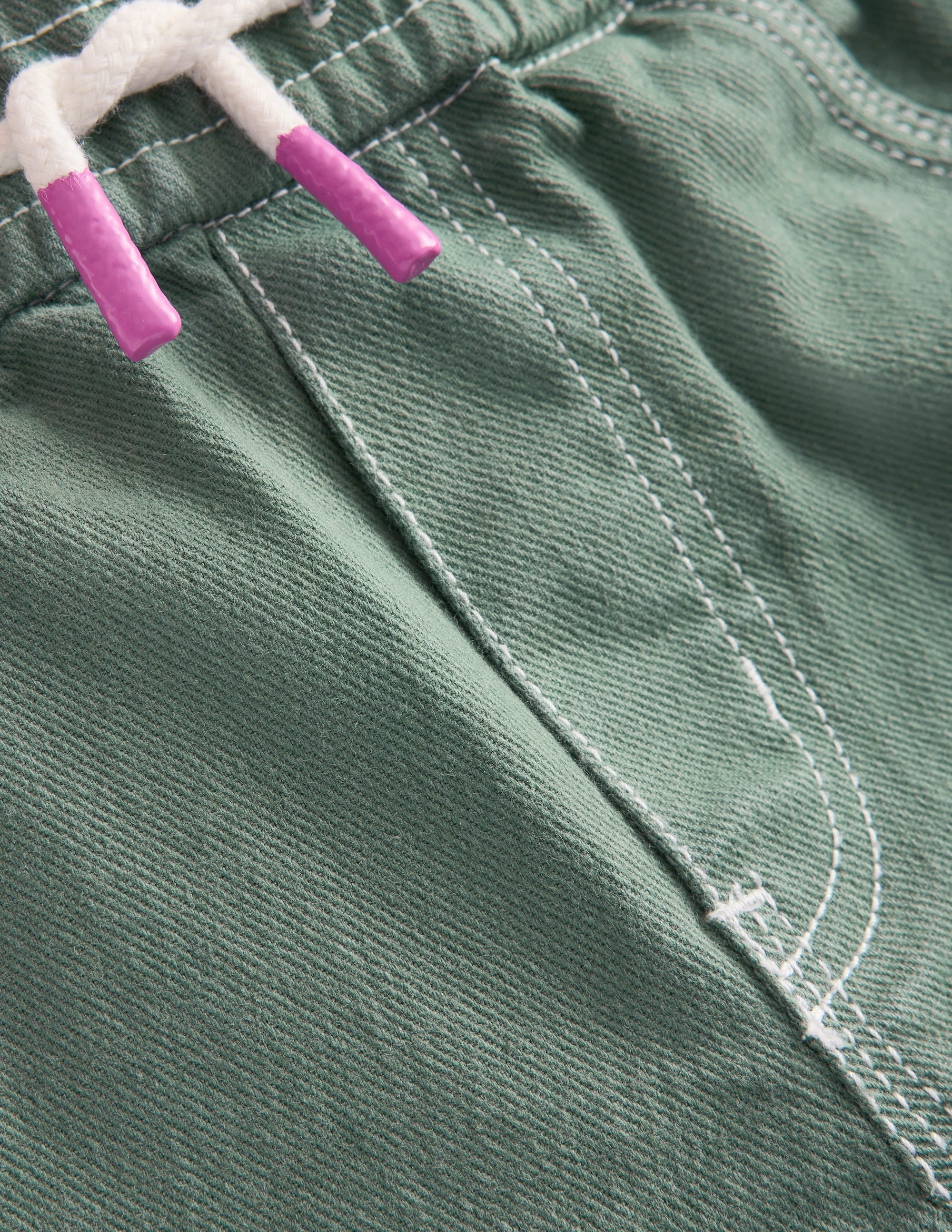 Pantalon à enfiler avec poches-Vert éphémère - Image 3