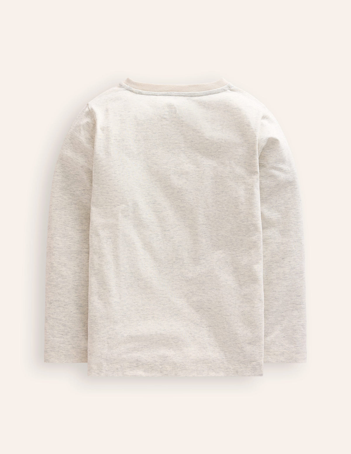 Das Janet T-Shirt mit Applikation-Hafer Meliert Janet - Image 2