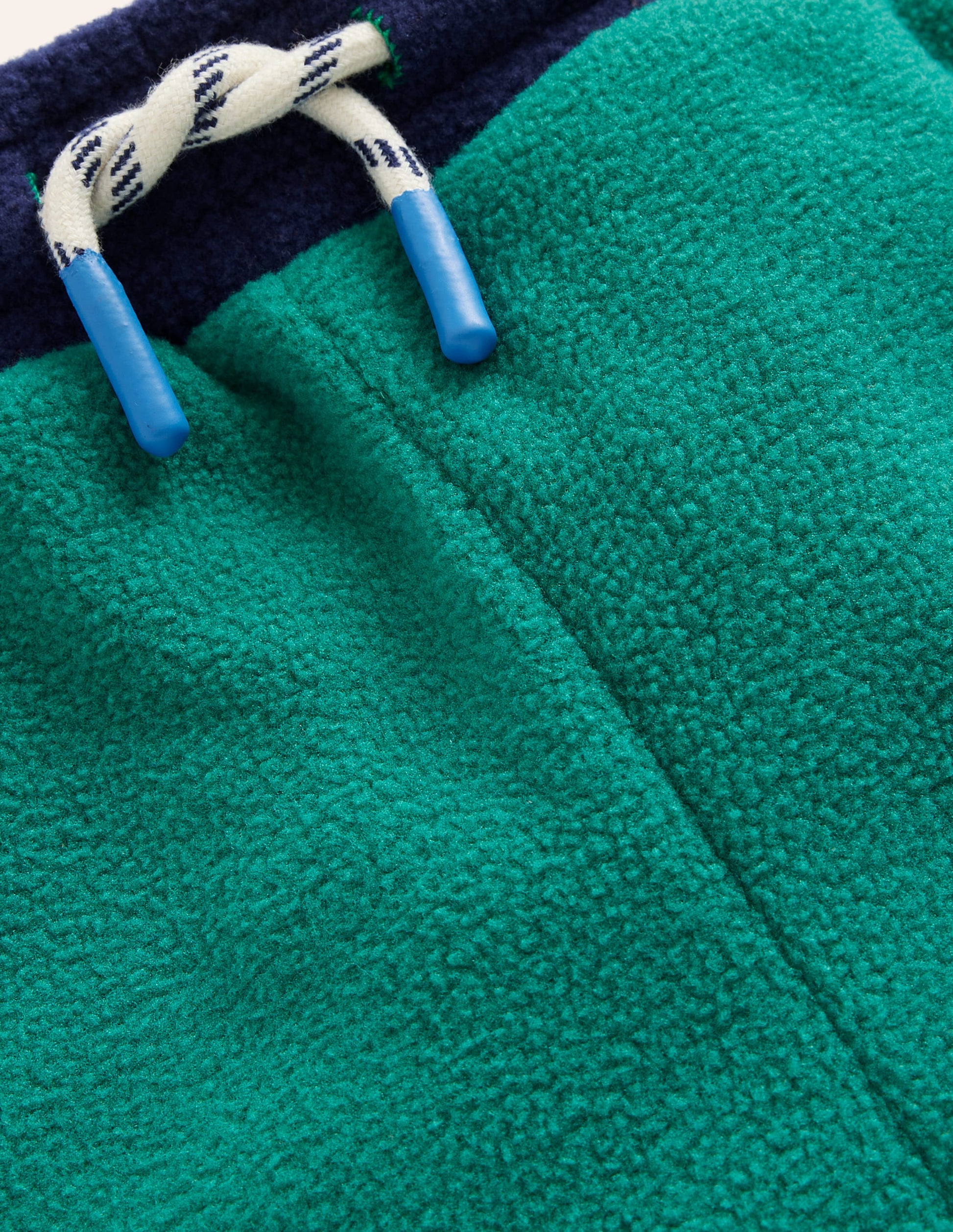 Kuschelige Fleece-Jogginghose-Schmucksteingrün Bunt-3