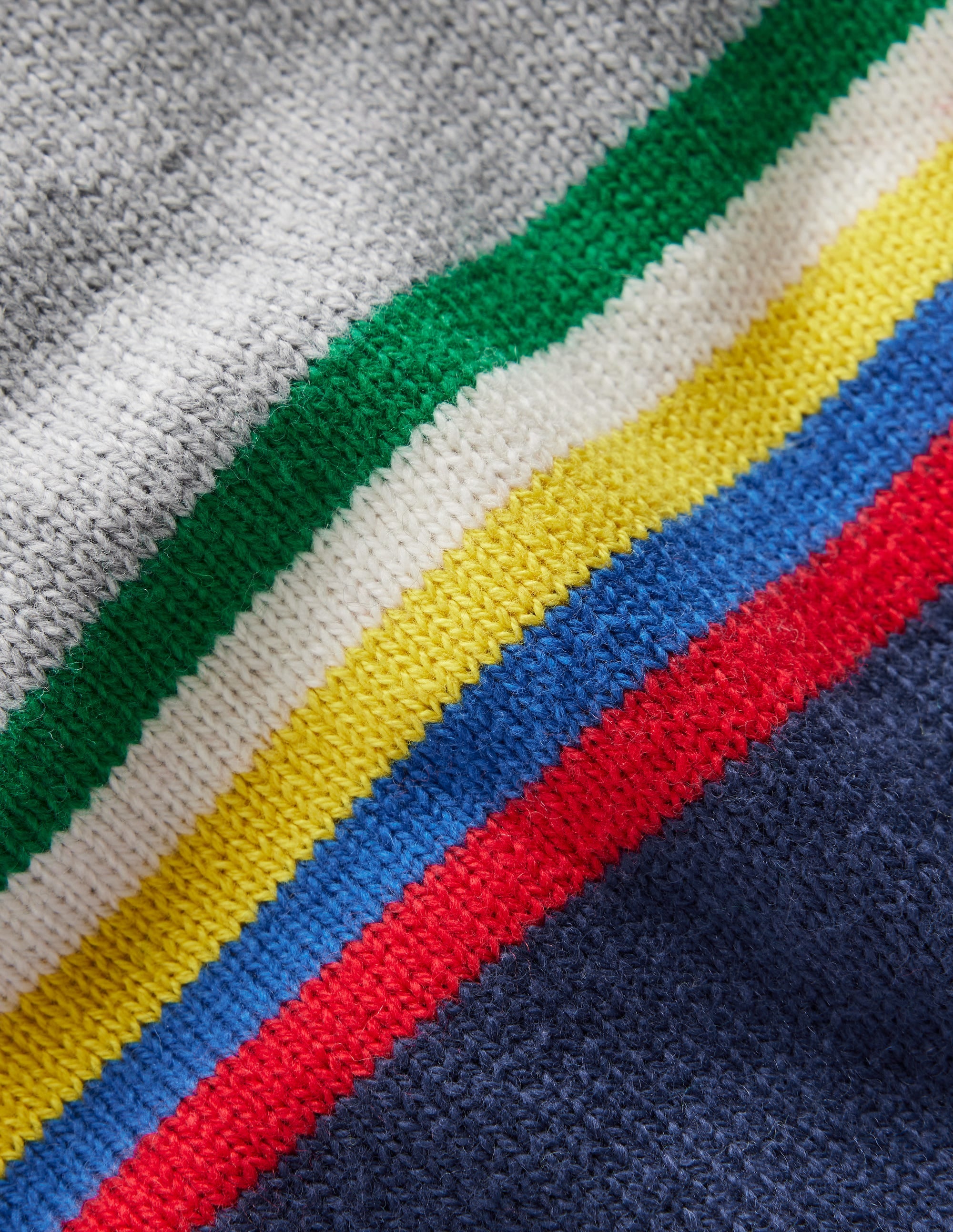 Pull colourblock-Marine Université - Image 3